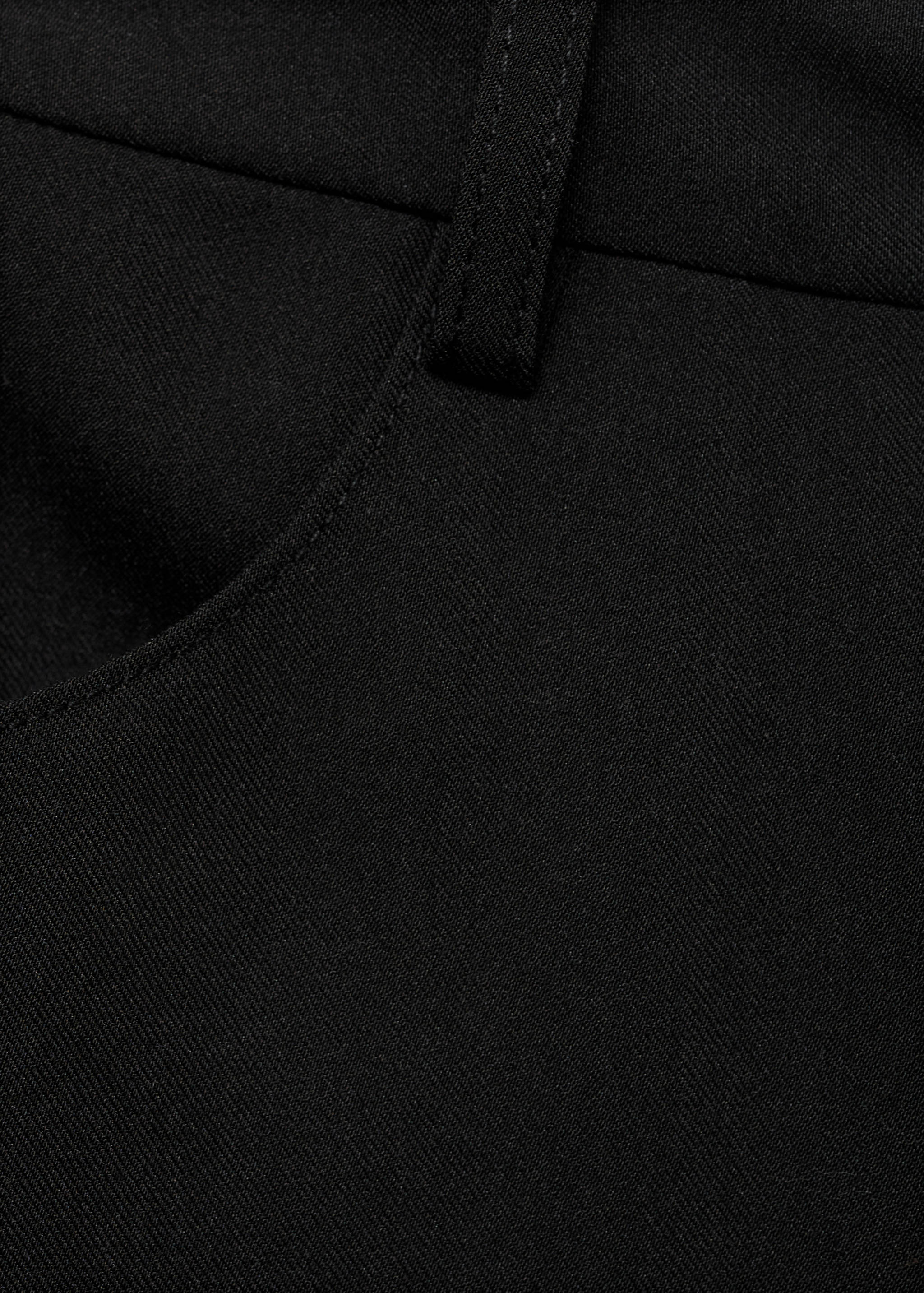 Langt blyantskjørt med splitt - Artikkeldetalj 8