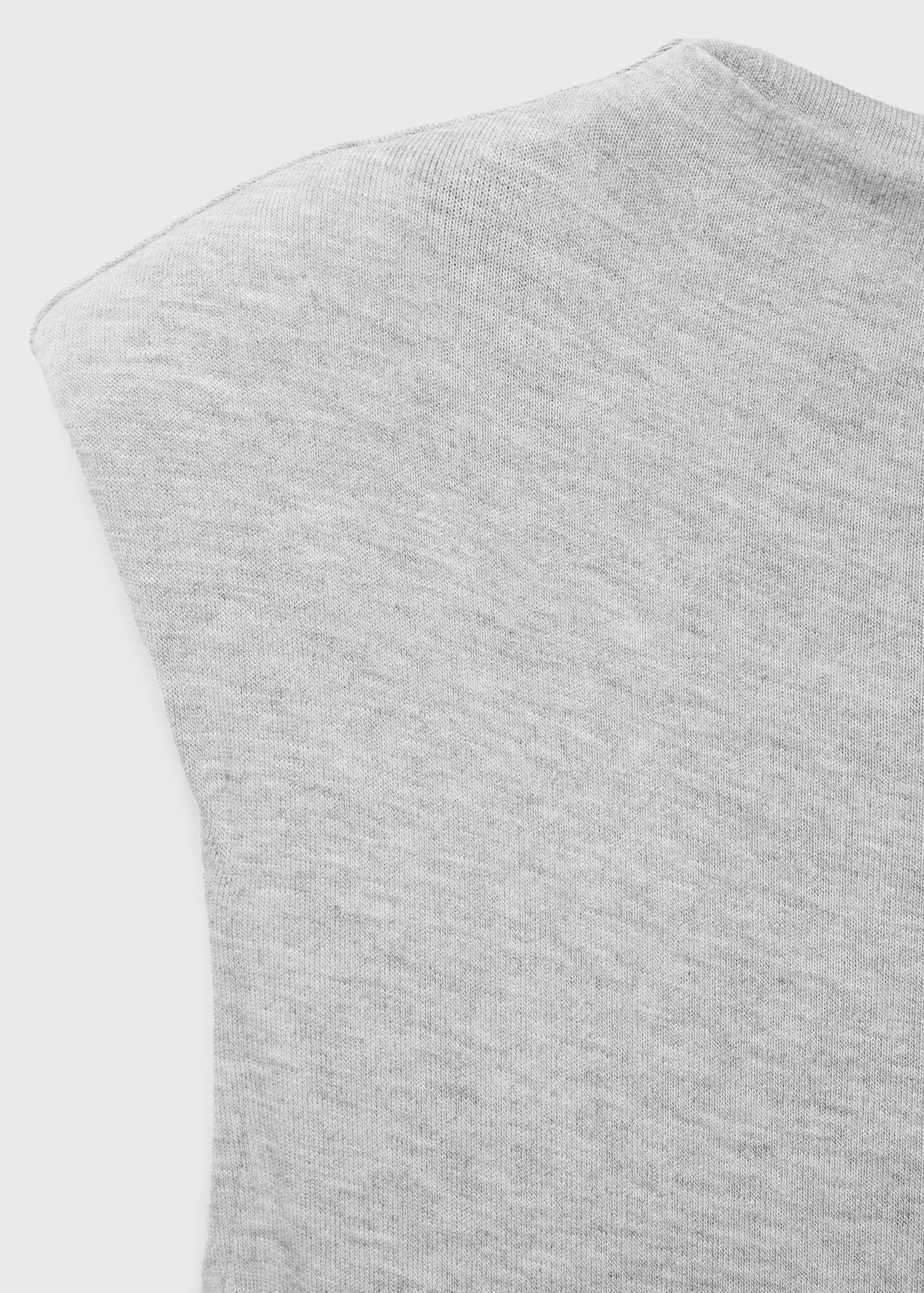 Contrasting belt dress - Details of the article 0