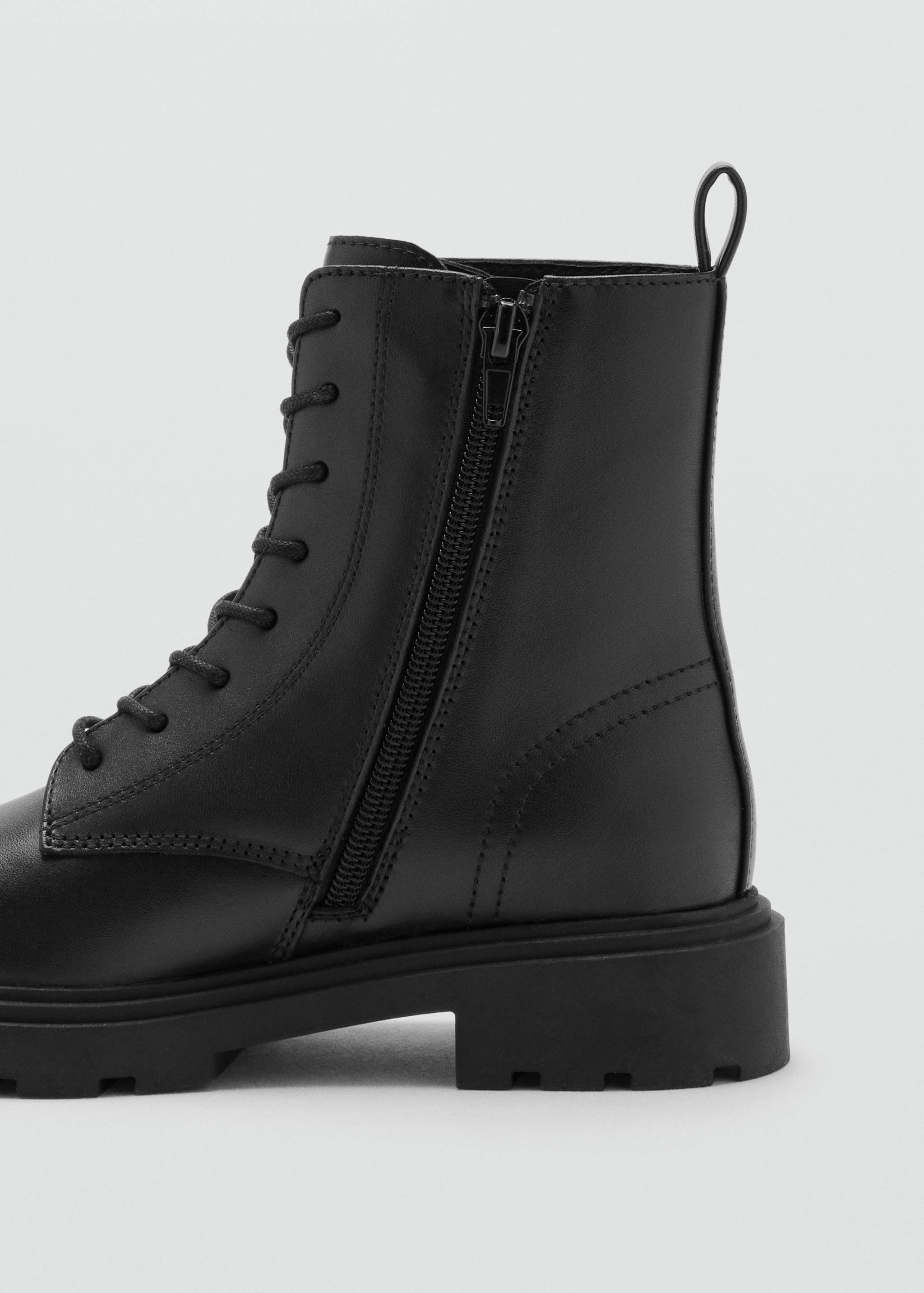 Bottines cuir lacets - Détail de l'article 1