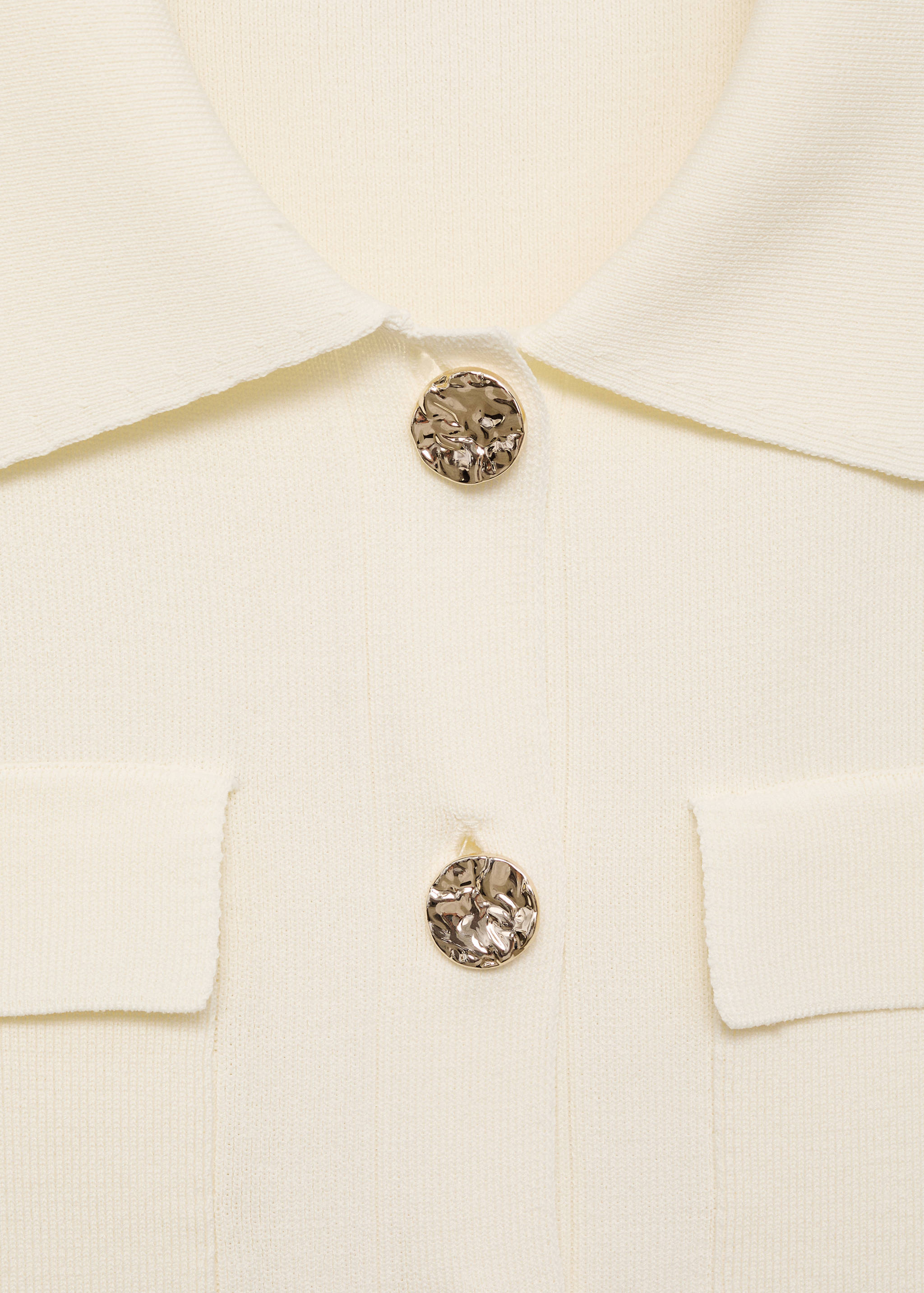 Short-sleeved knitted jacket - Details of the article 8