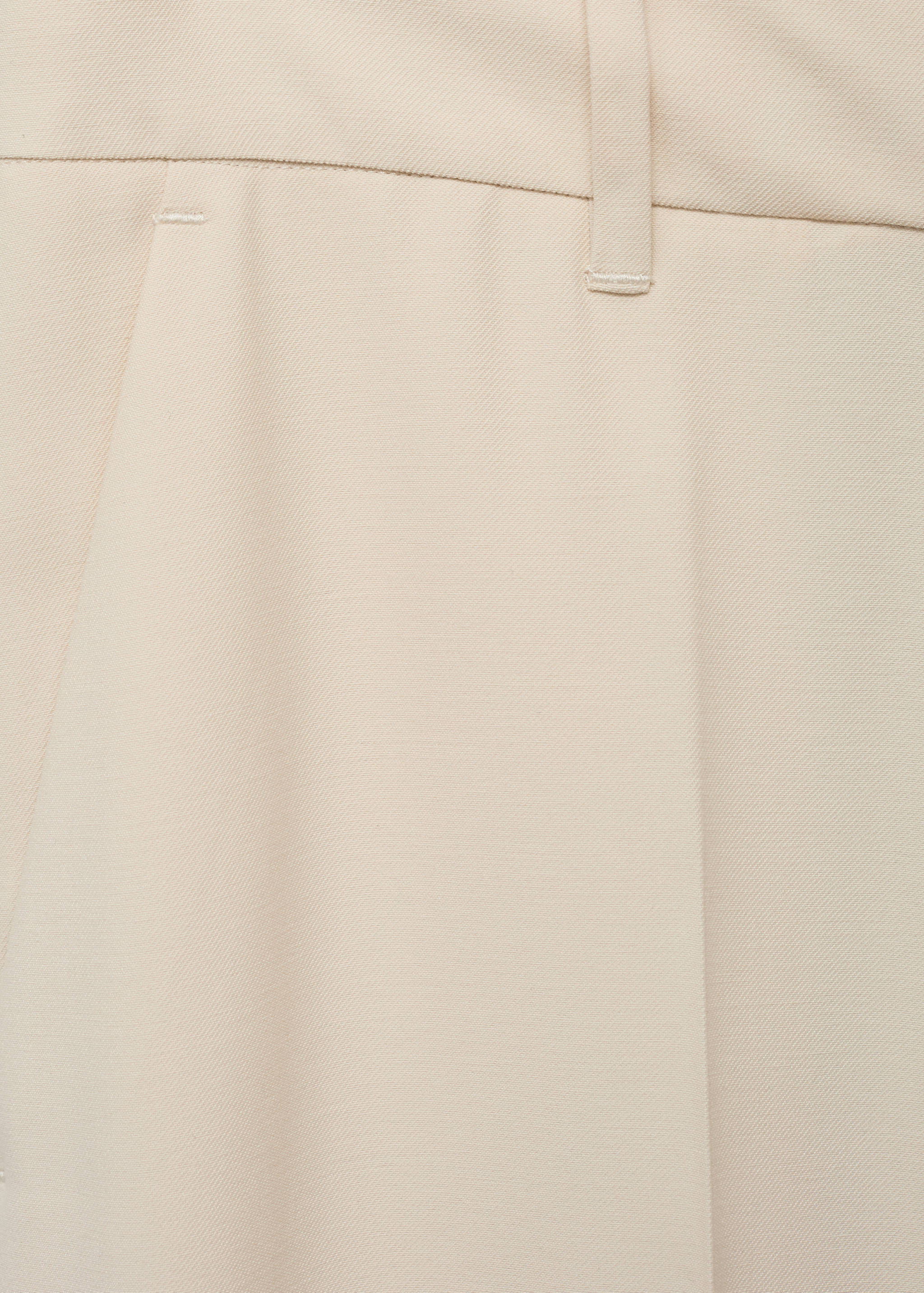Straight mid-rise pants - Details of the article 8