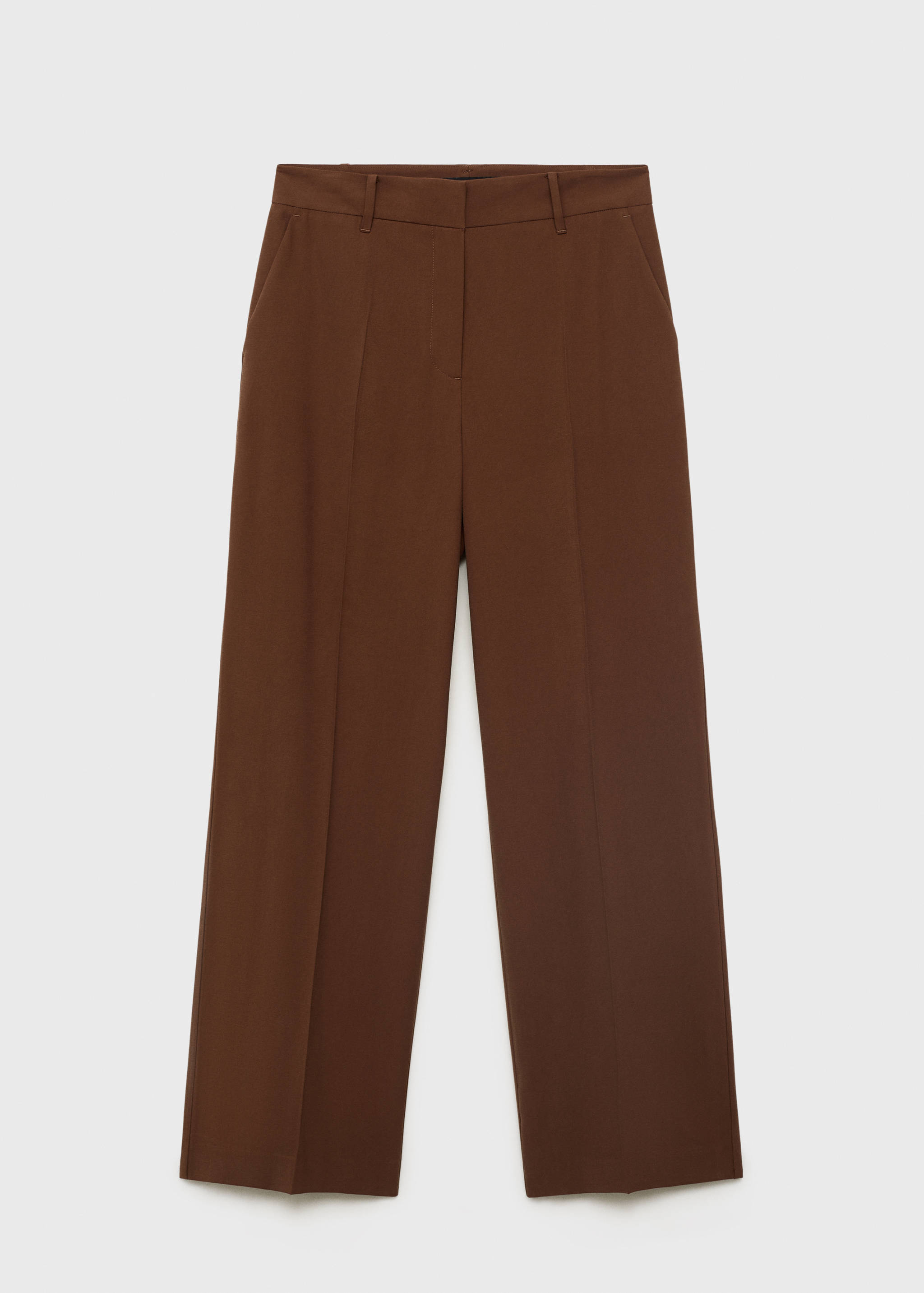 Straight mid-rise pants - Article without model