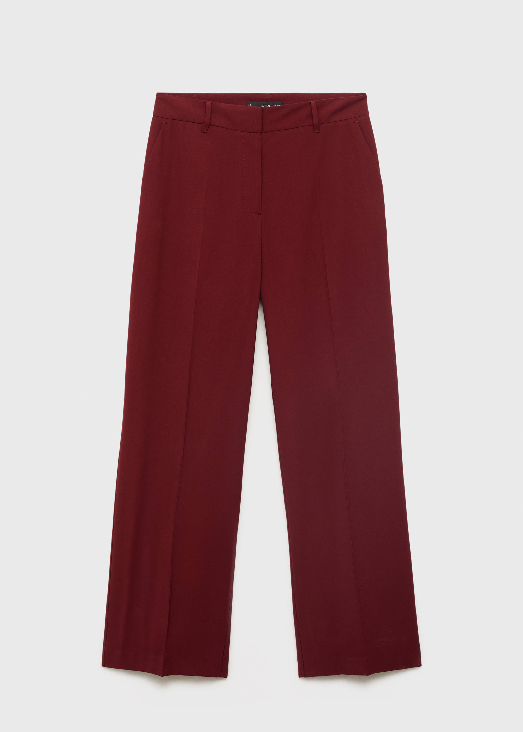 Straight mid-rise pants - Article without model