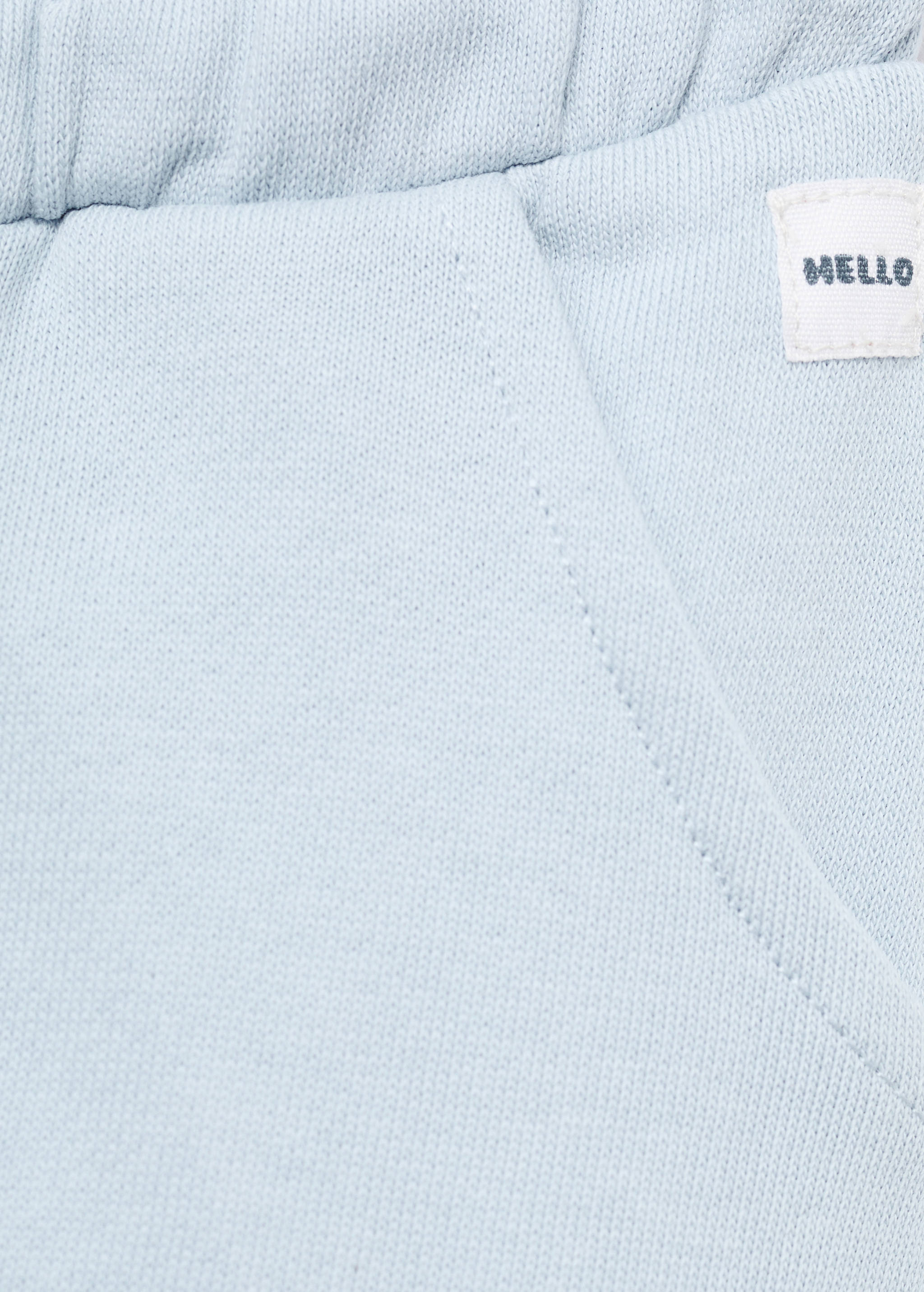 Cotton drawstring joggers - Details of the article 8