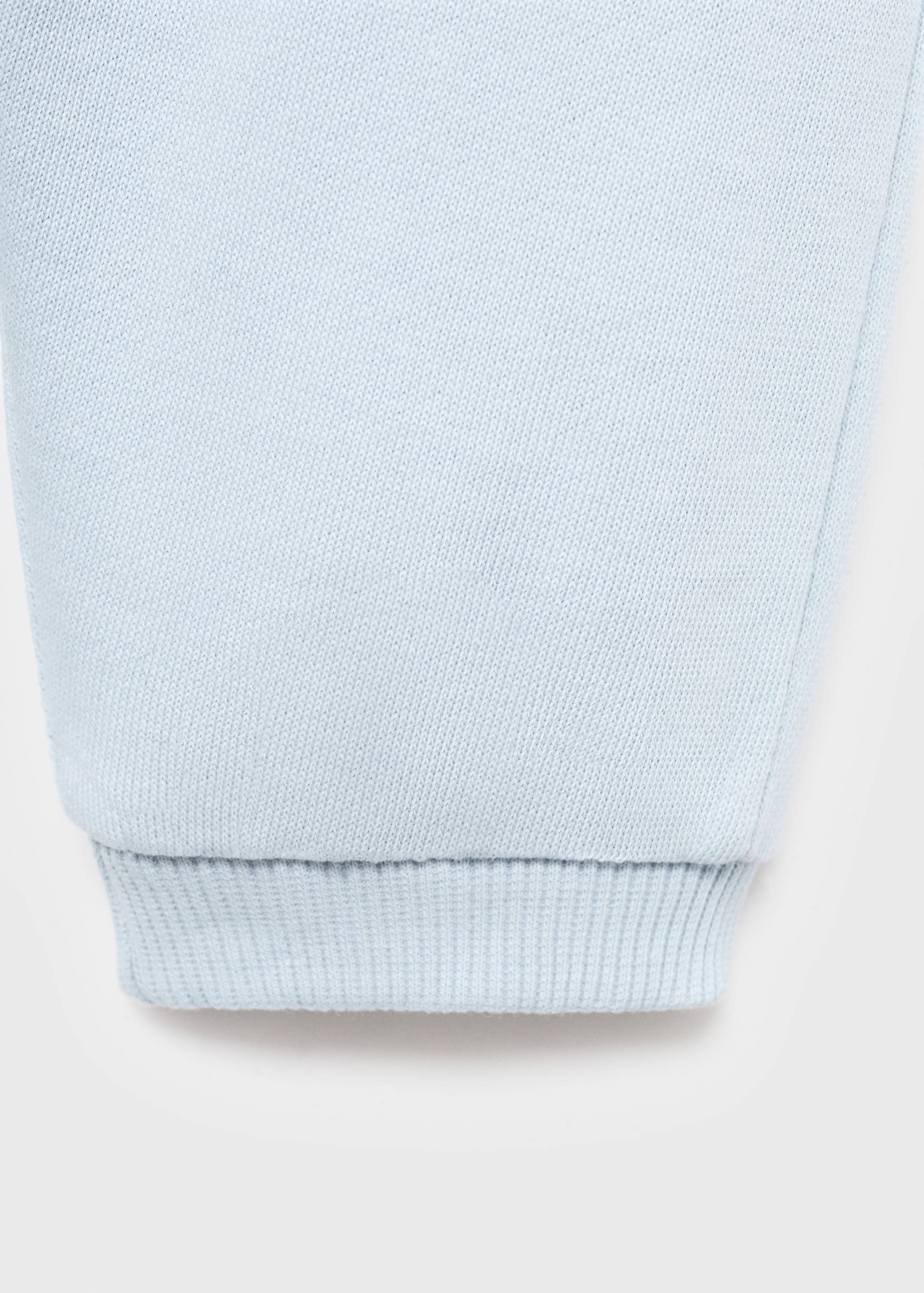 Cotton drawstring joggers - Details of the article 0