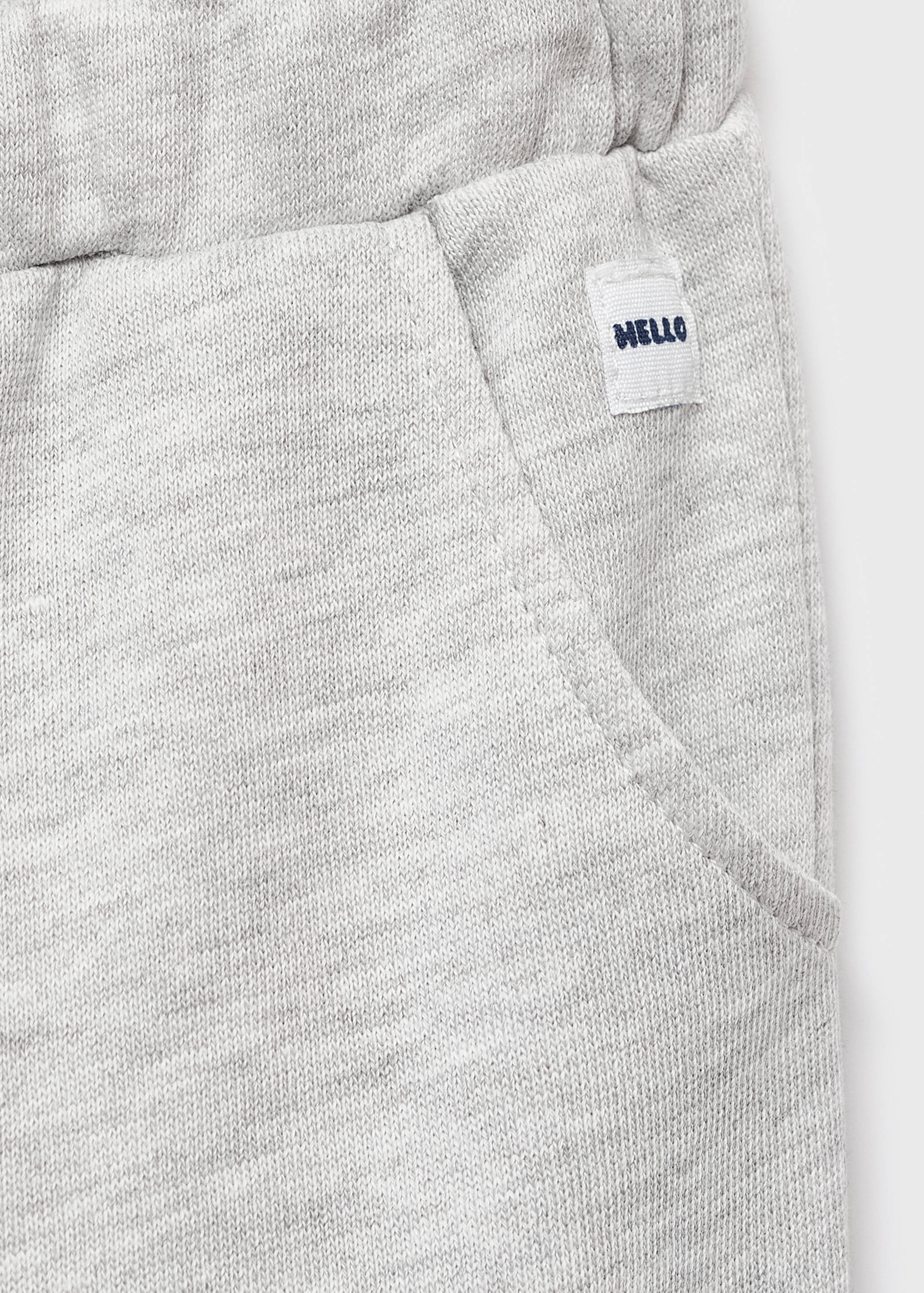 Cotton drawstring joggers - Details of the article 8
