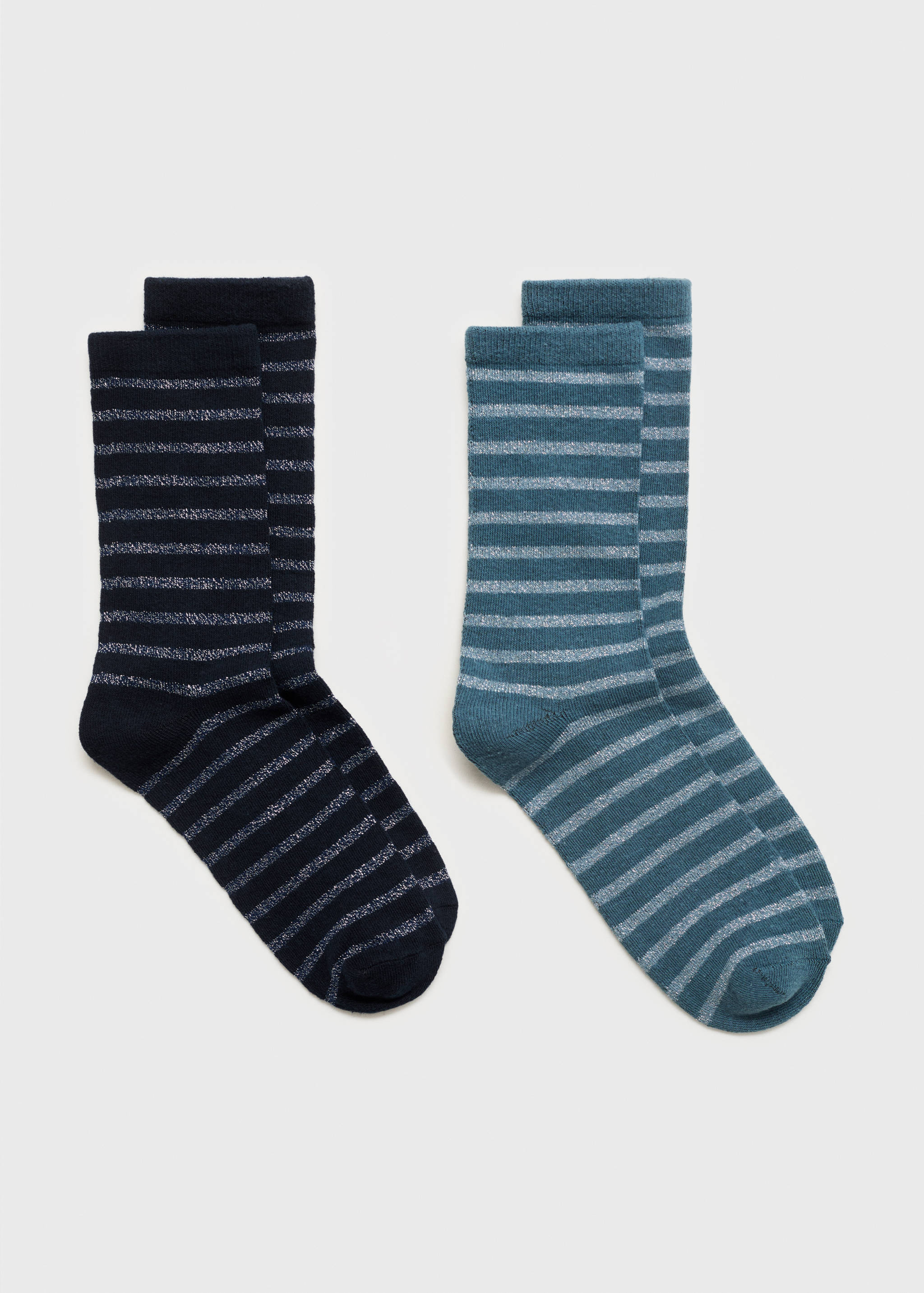 2 pack lurex socks - Article without model