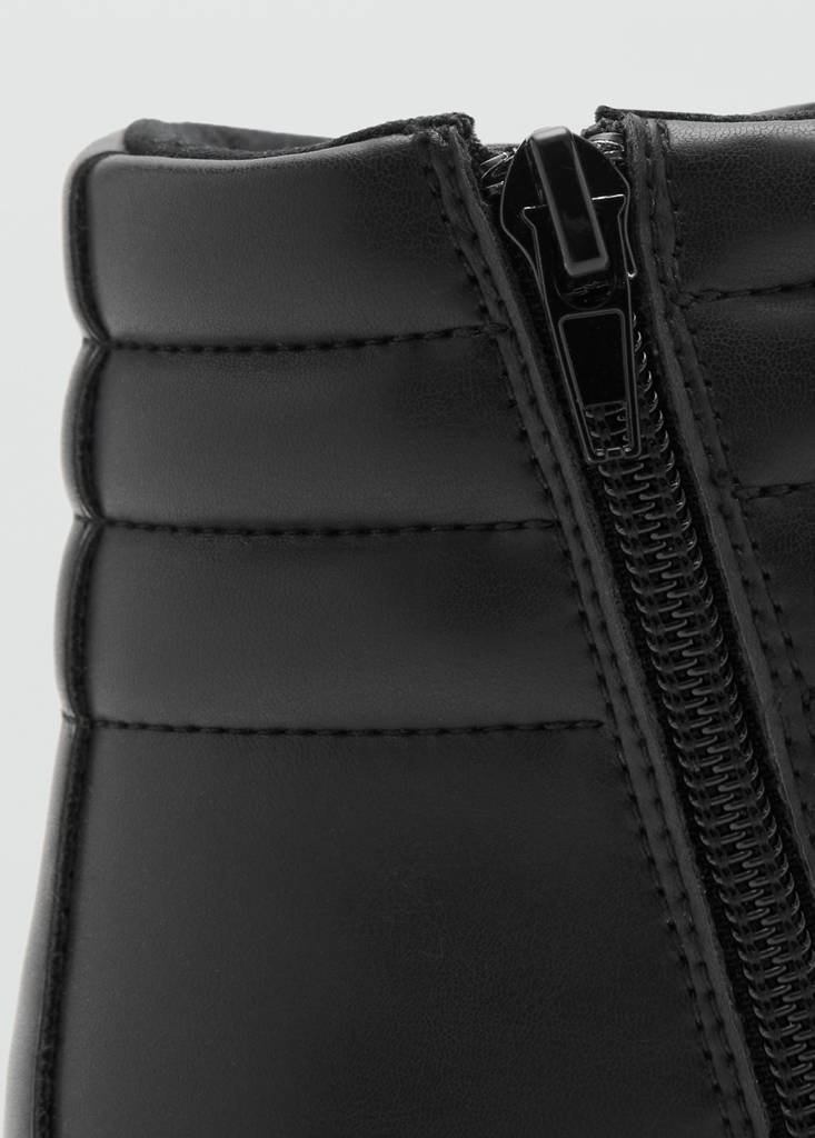 Studded sport boot — Black