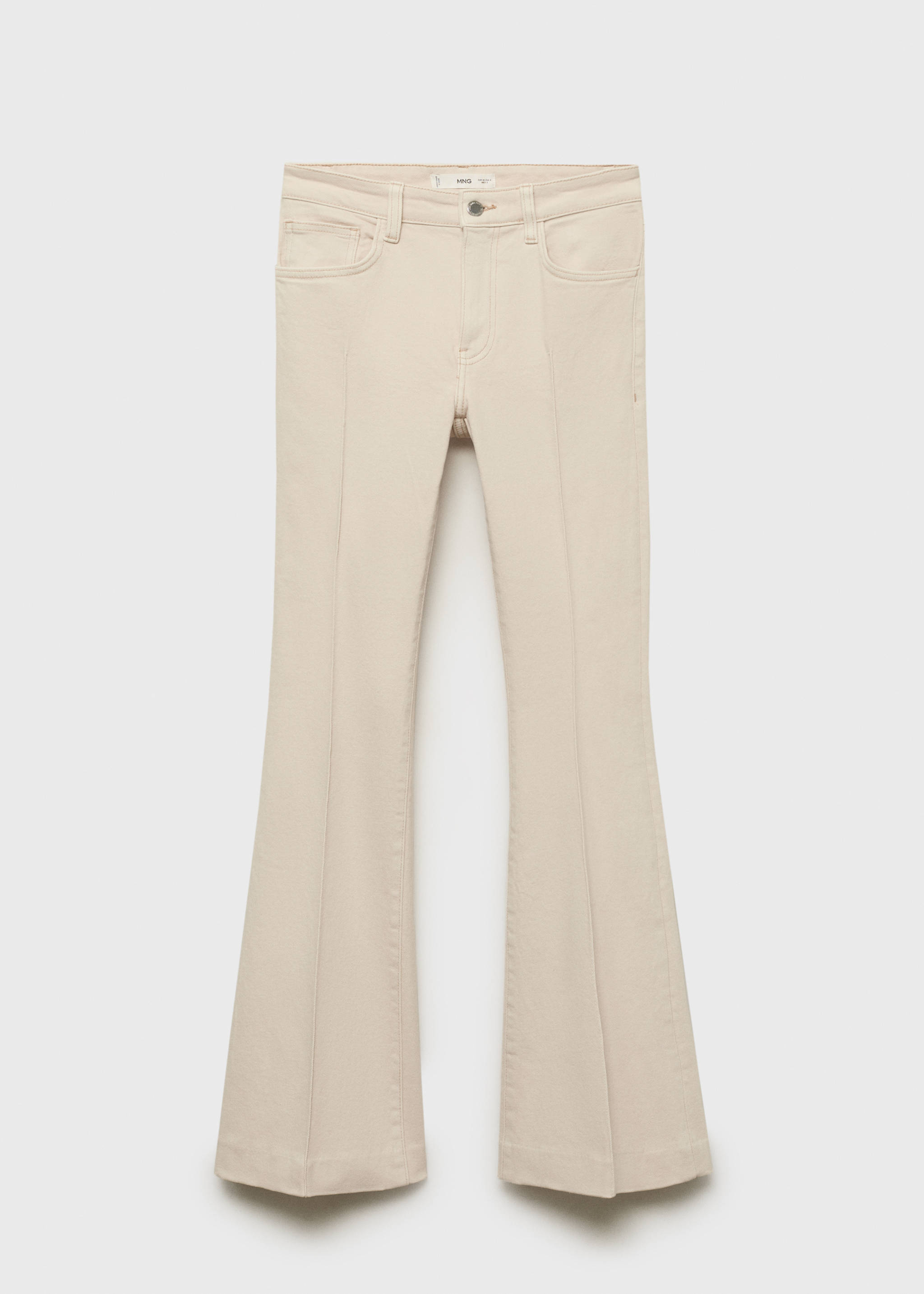 Mid-rise flared jeans - Article without model