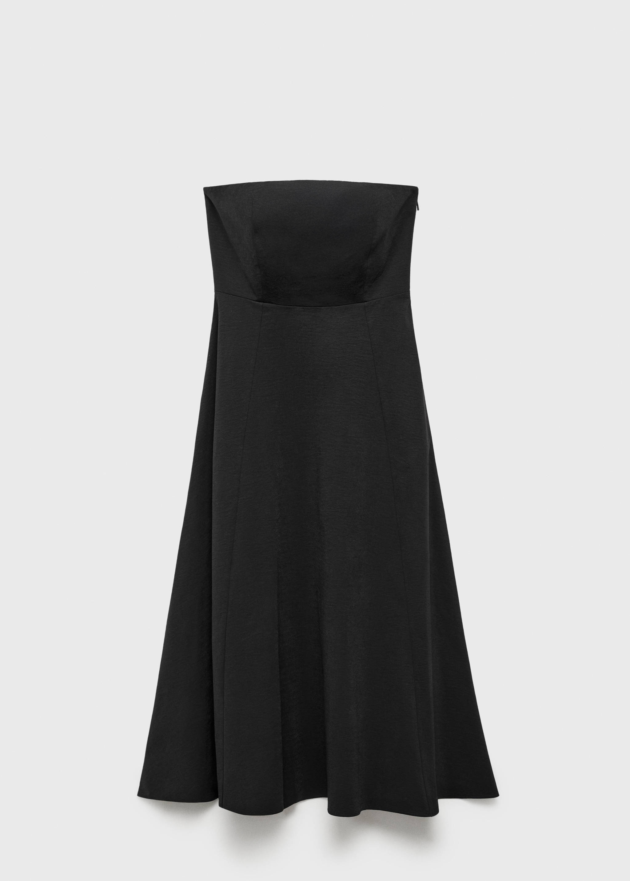 Στράπλες μακρύ φόρεμα - Προϊόν χωρίς μοντέλο