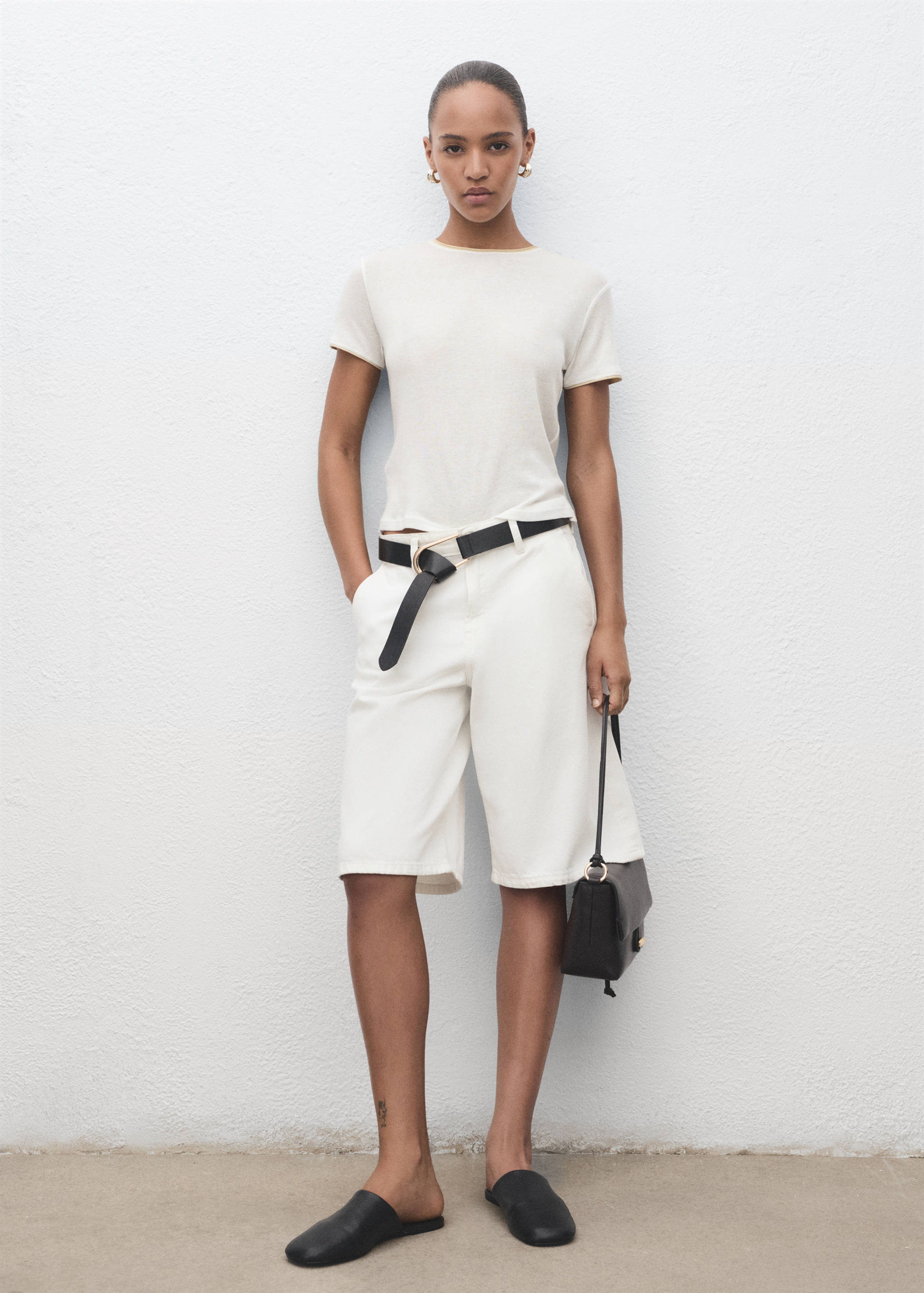 Combined cotton t-shirt - General plane