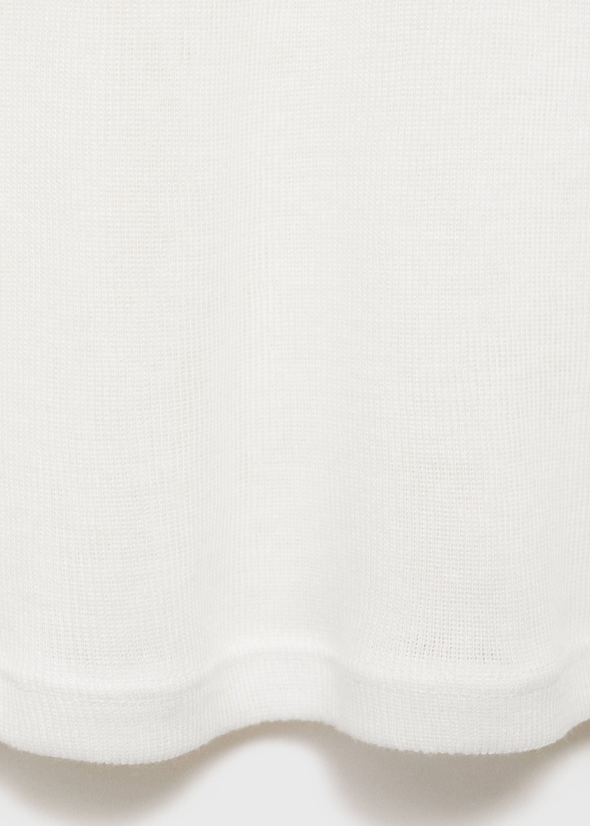 Combined cotton t-shirt - Details of the article 8