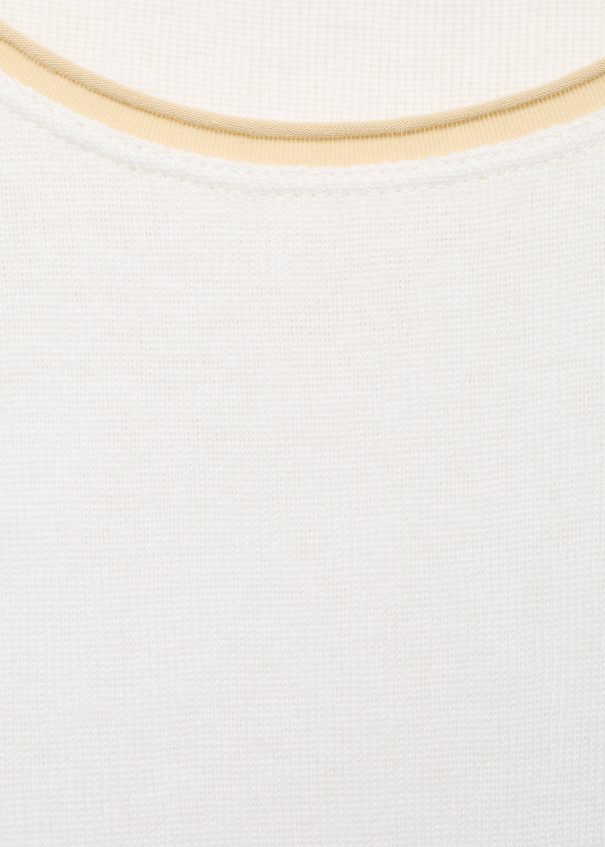 Combined cotton t-shirt - Details of the article 0