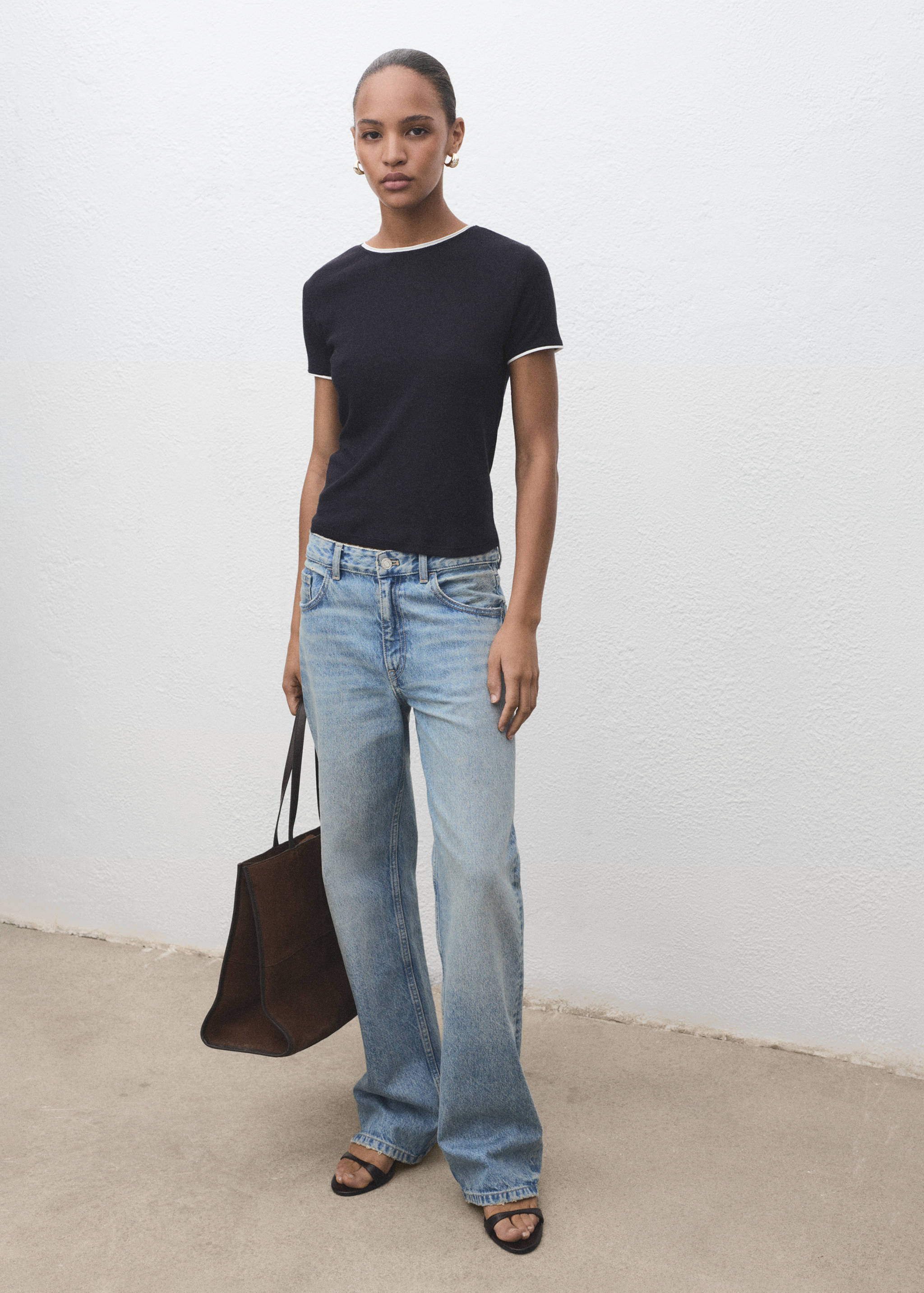 Combined cotton t-shirt - General plane