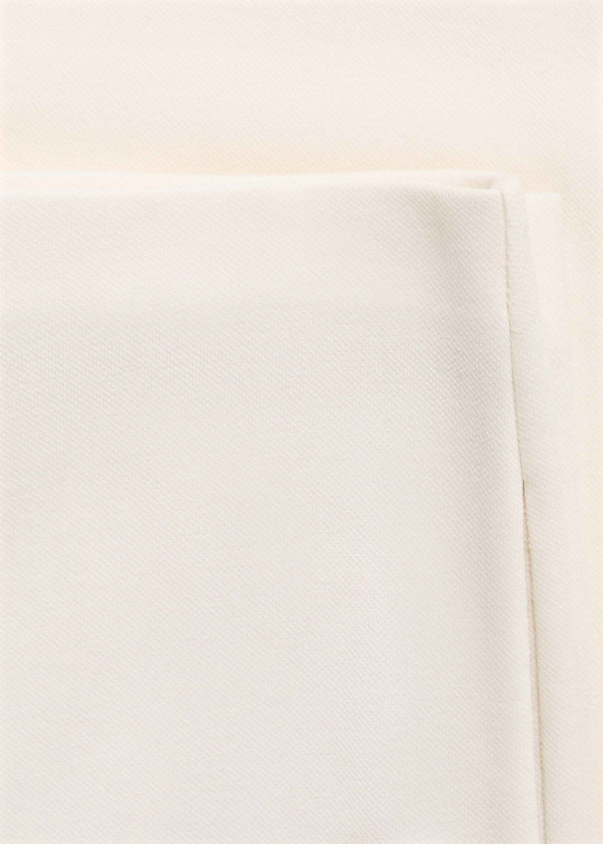 Straight-fit cotton pants - Details of the article 0