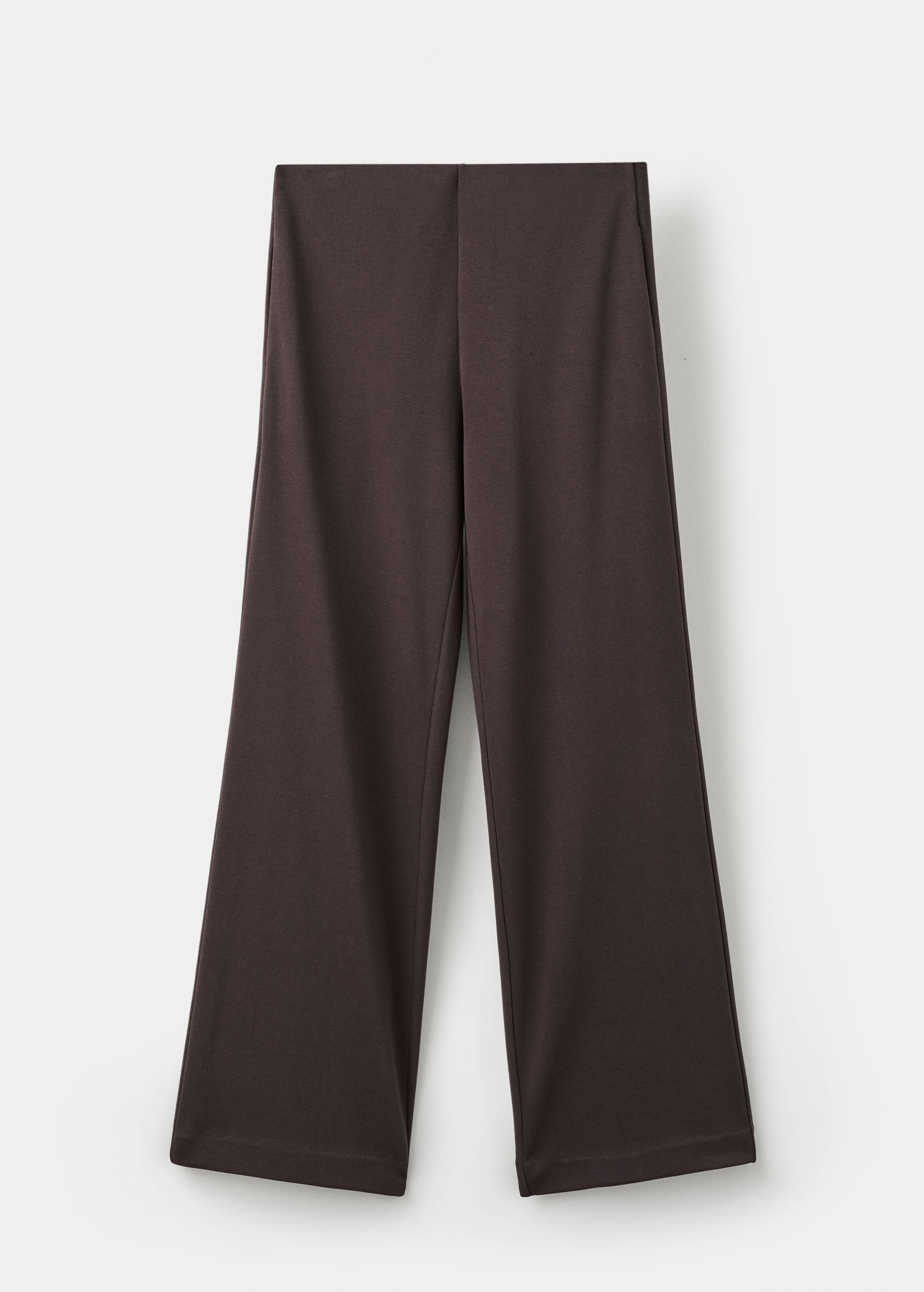 Straight-fit cotton trousers - Article without model