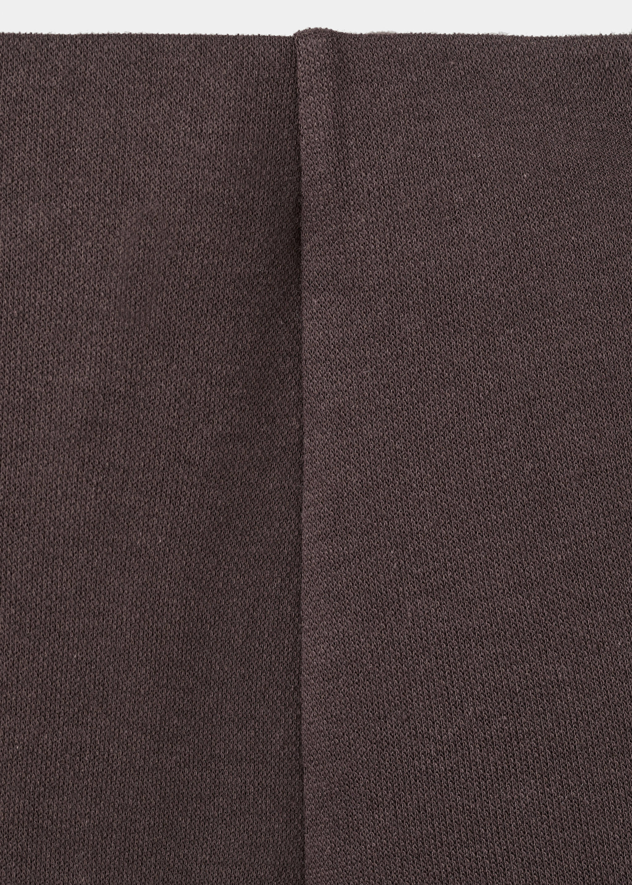 Straight-fit cotton trousers - Details of the article 0