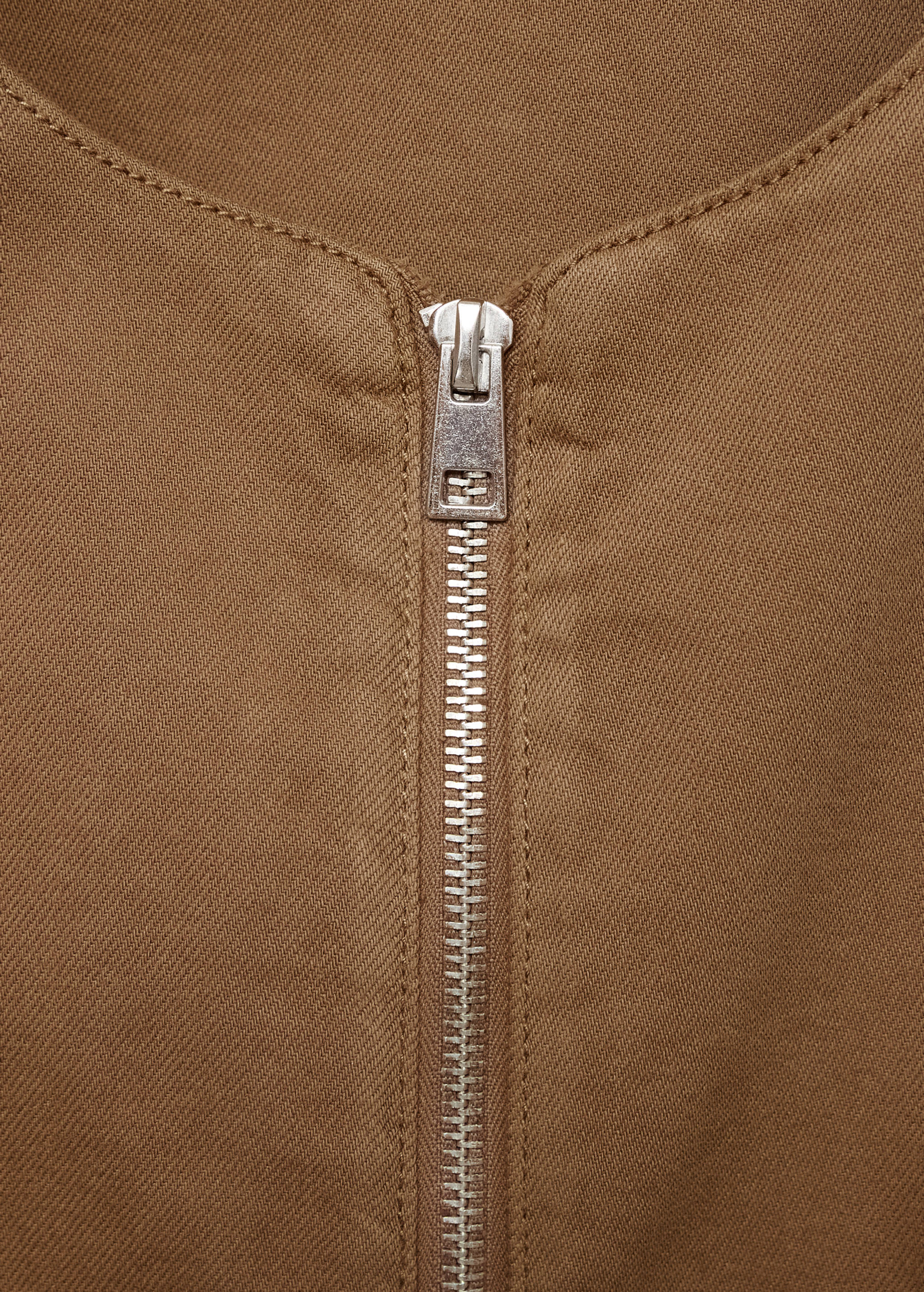 Puffer denim vest - Details of the article 8