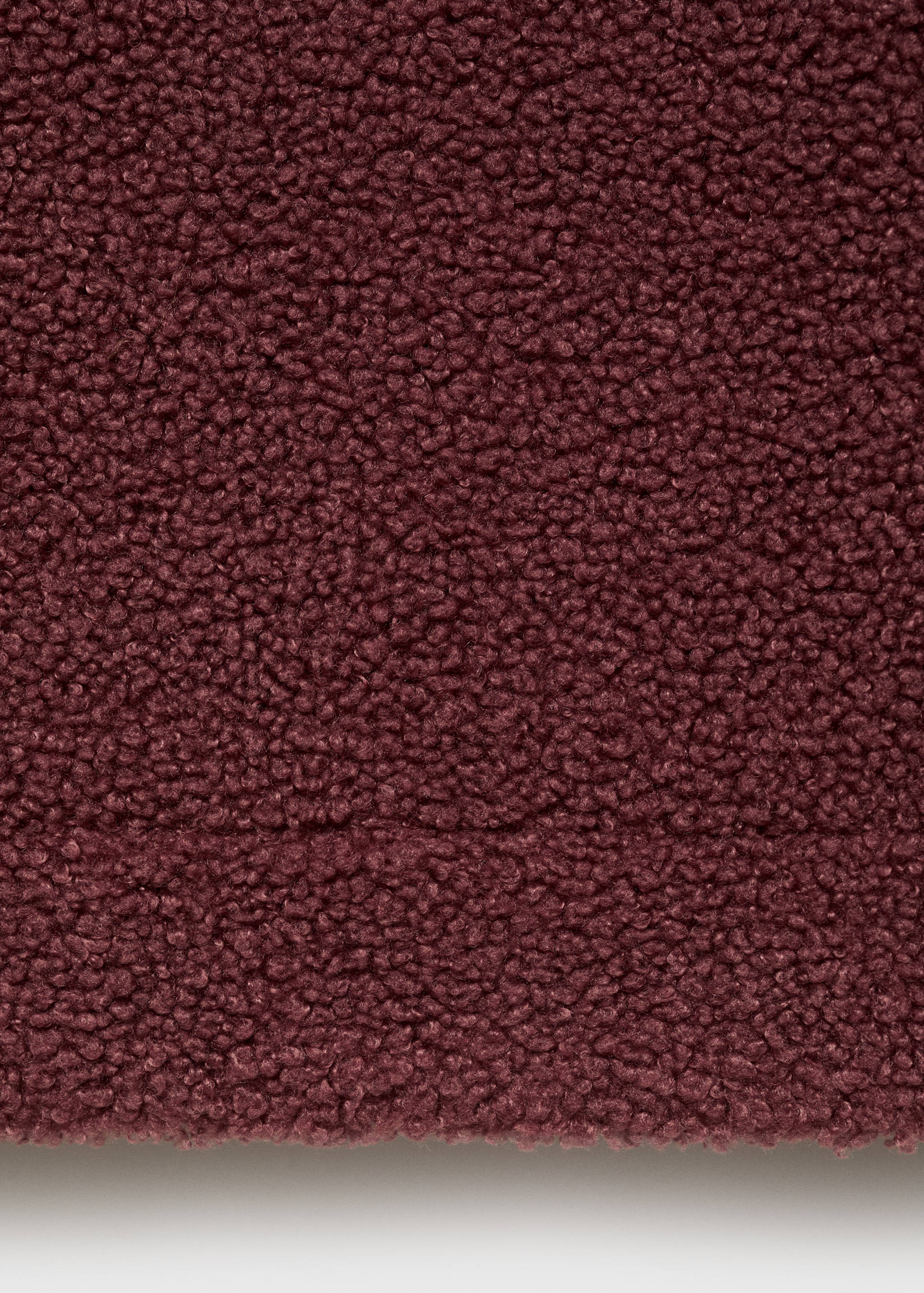 Fleece sweatshirt with zip - Details of the article 0