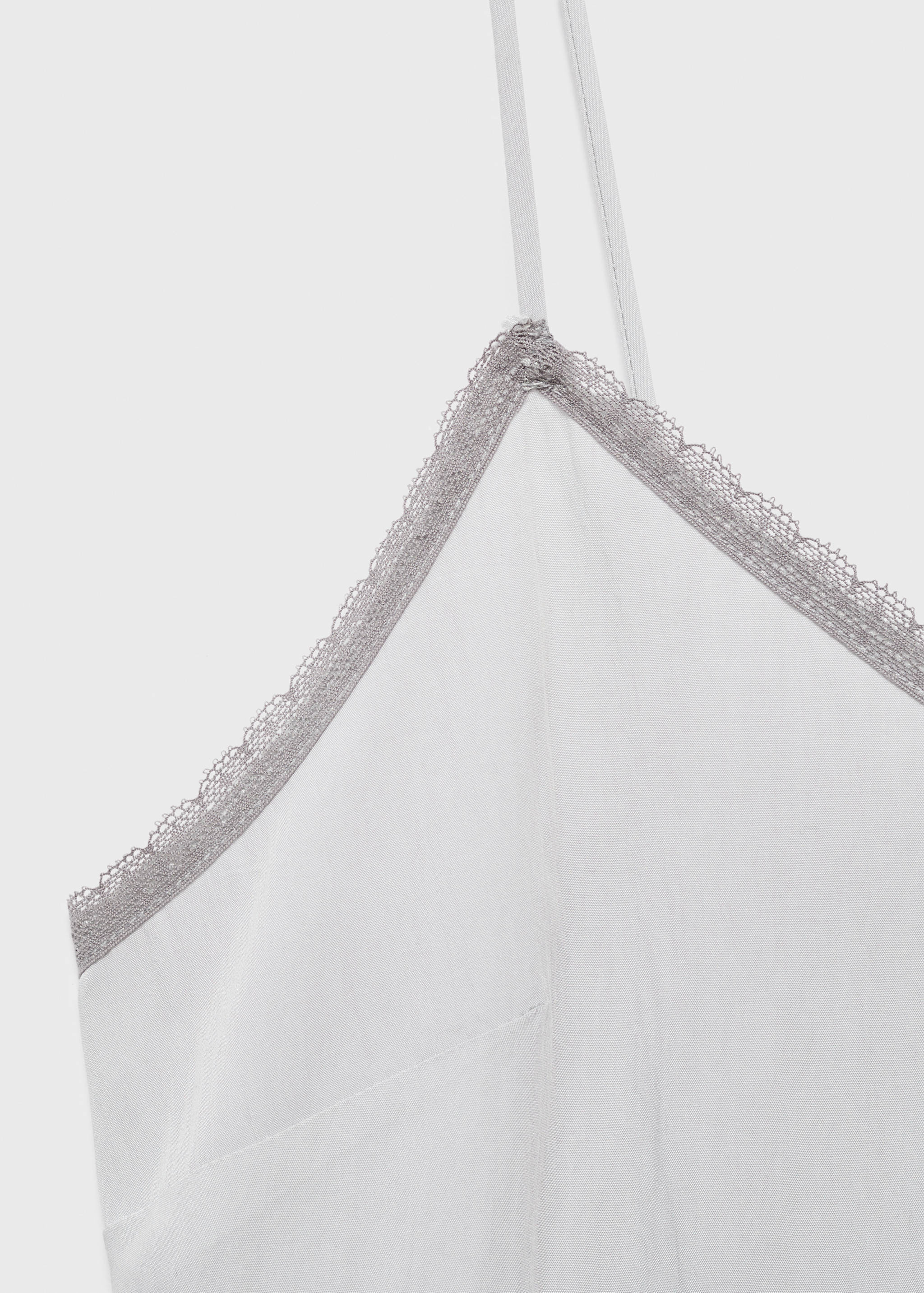 Lace nightgown with straps - Details of the article 8