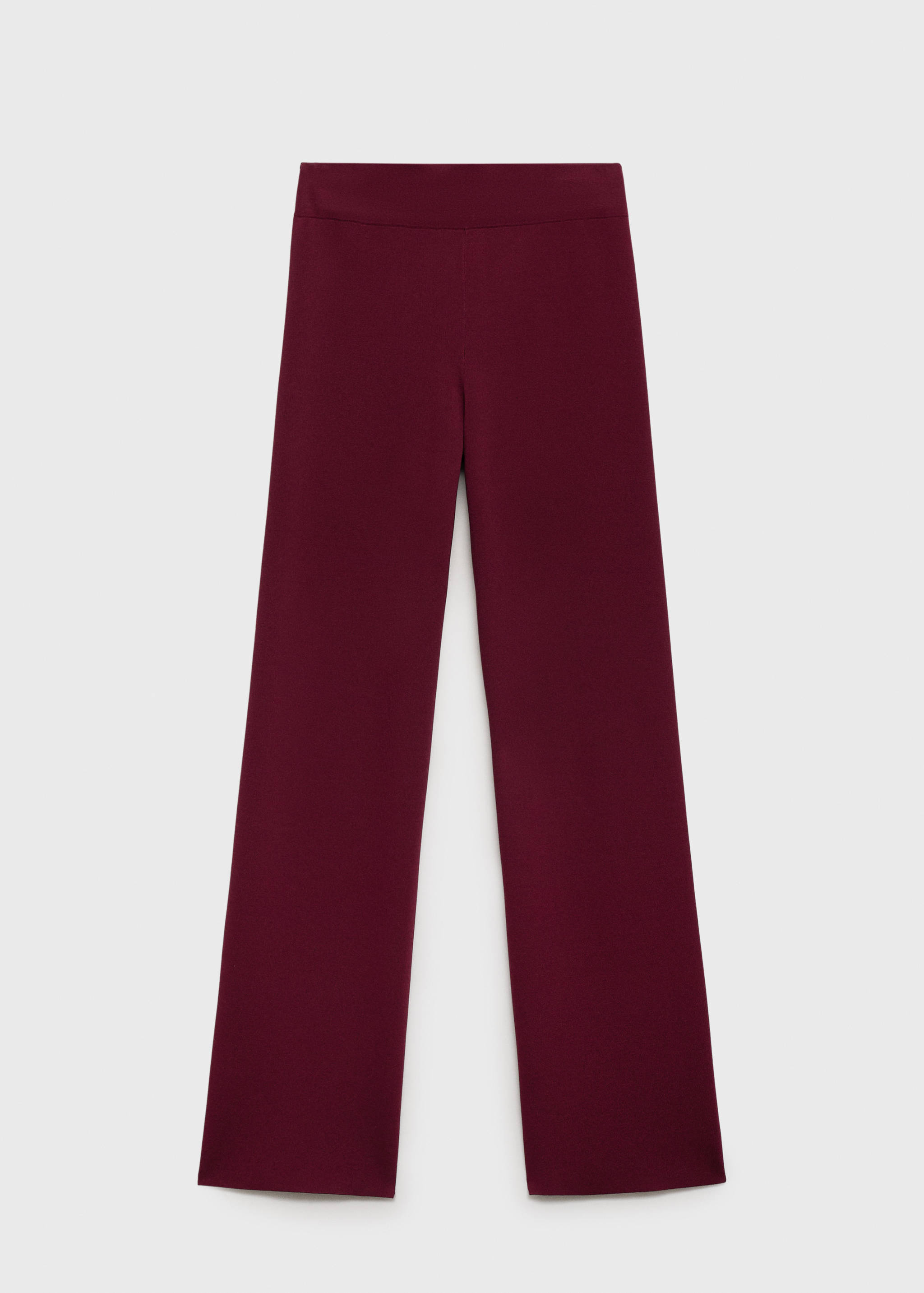 Knitted pants with elastic waistband - Article without model