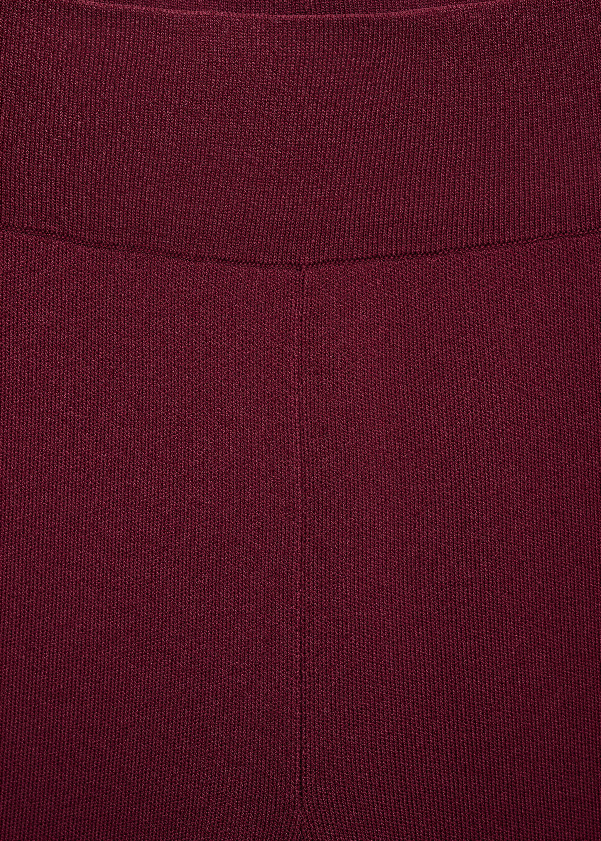 Knitted pants with elastic waistband - Details of the article 8