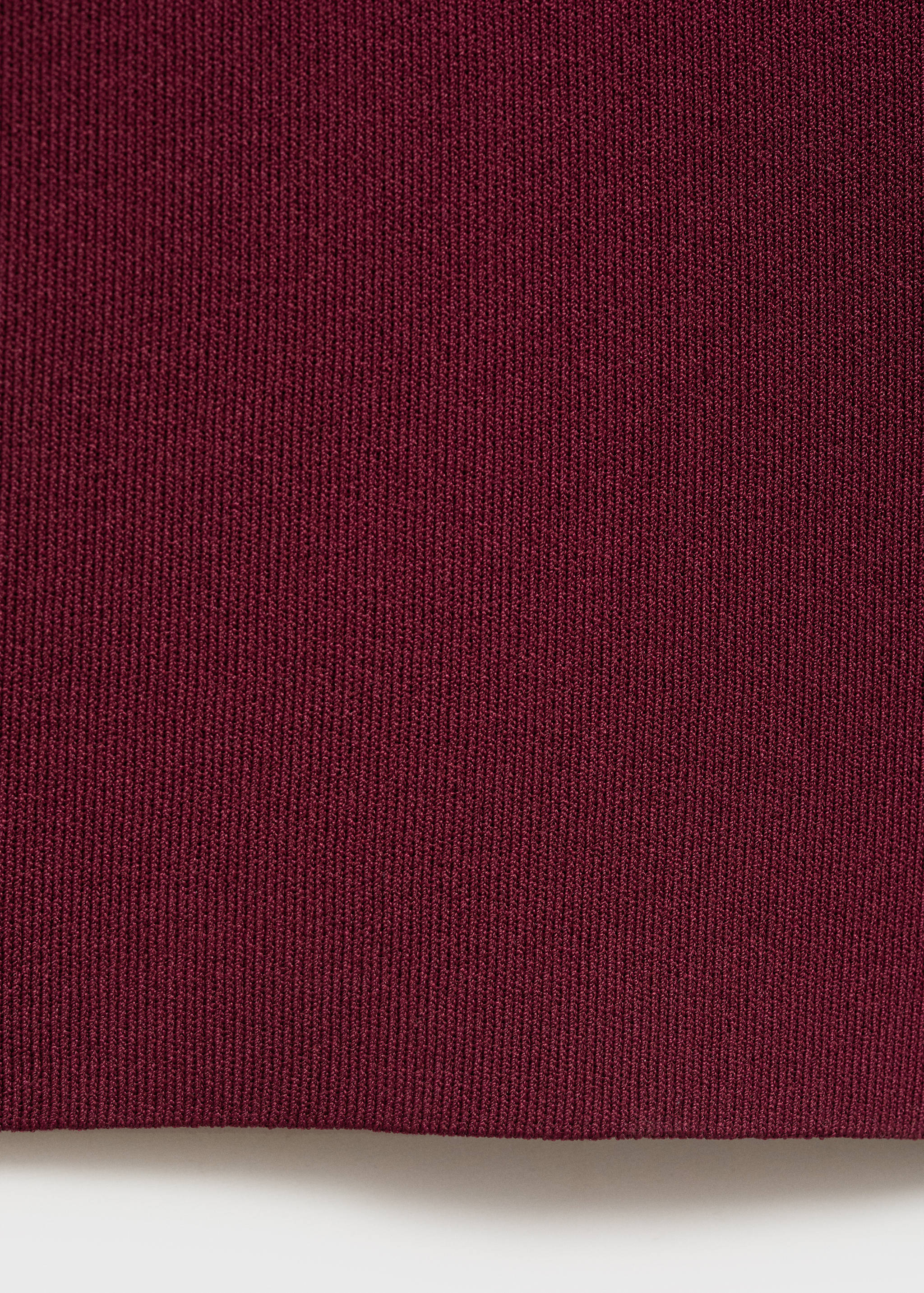 Knitted pants with elastic waistband - Details of the article 0