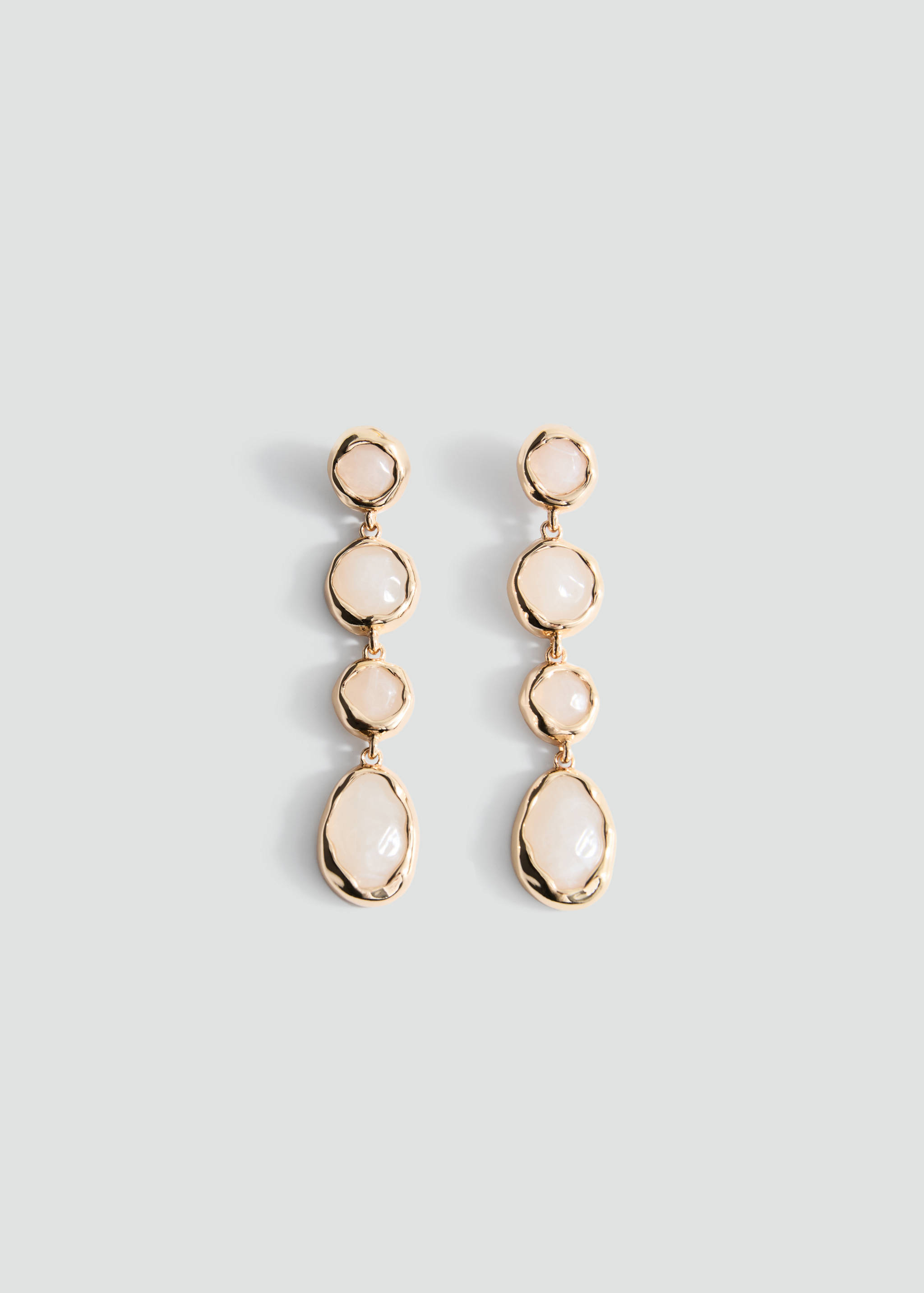 Resin pendant earrings - Article without model