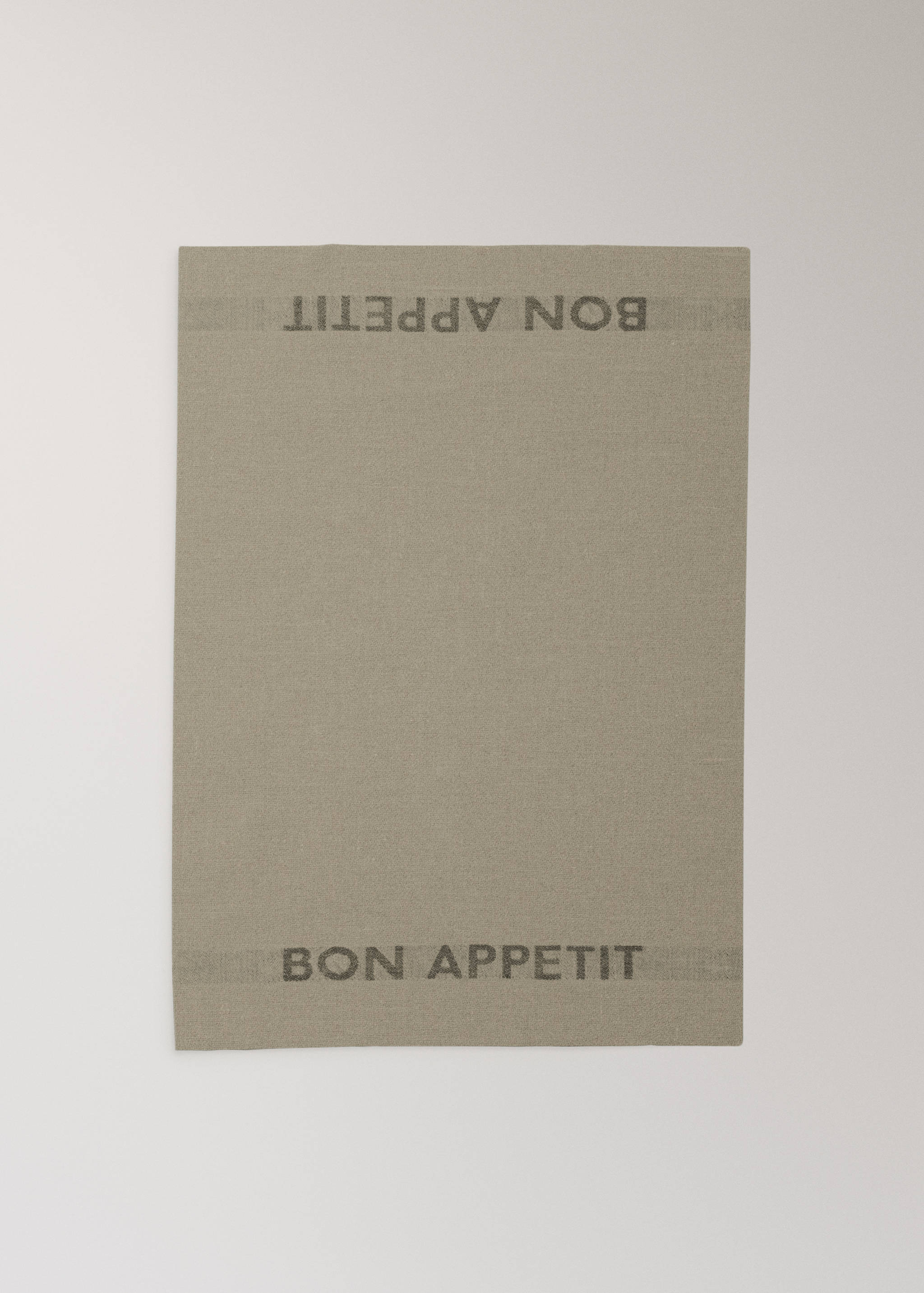 Linnen keukendoek met geborduurde details - Detail van het artikel 2