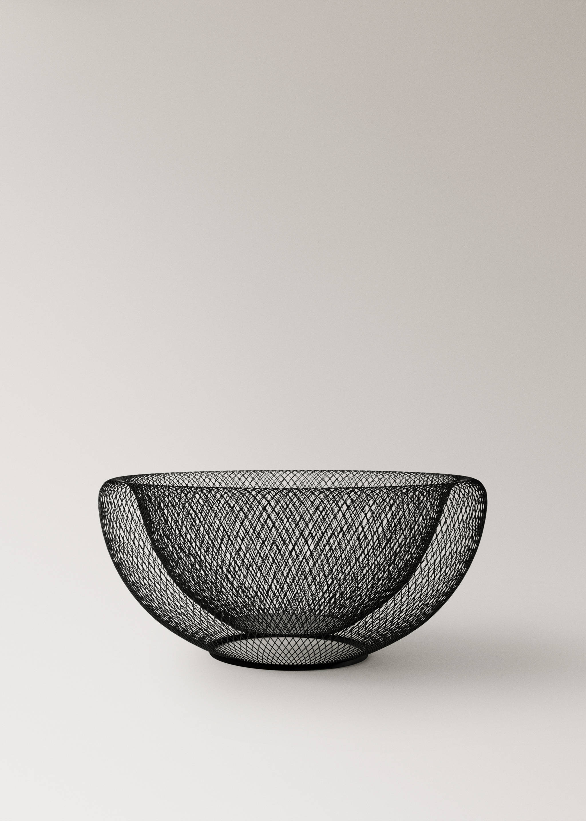 Medium iron serving dish with rack - Article without model