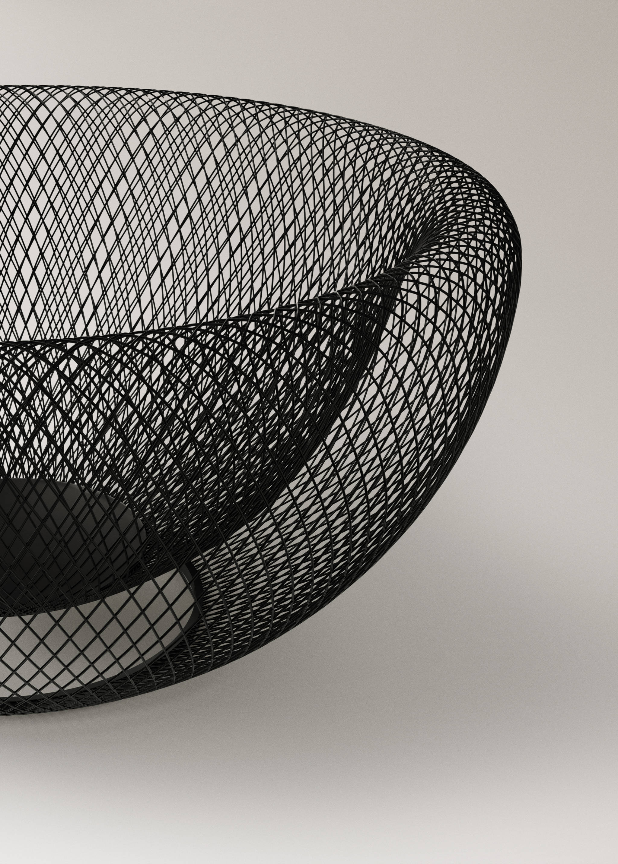 Medium iron serving dish with rack - Details of the article 3