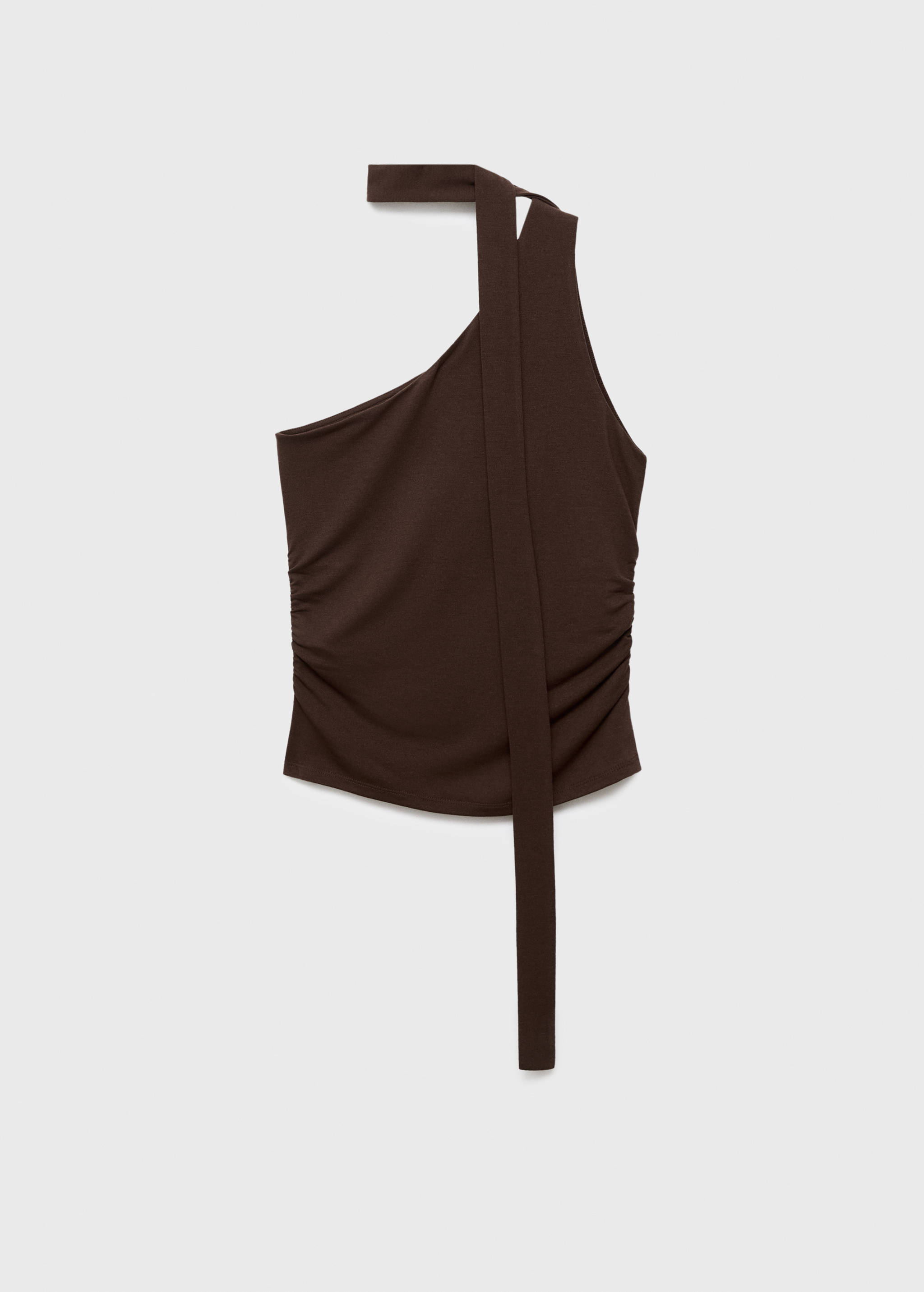 Asymmetrical foulard top - Article without model