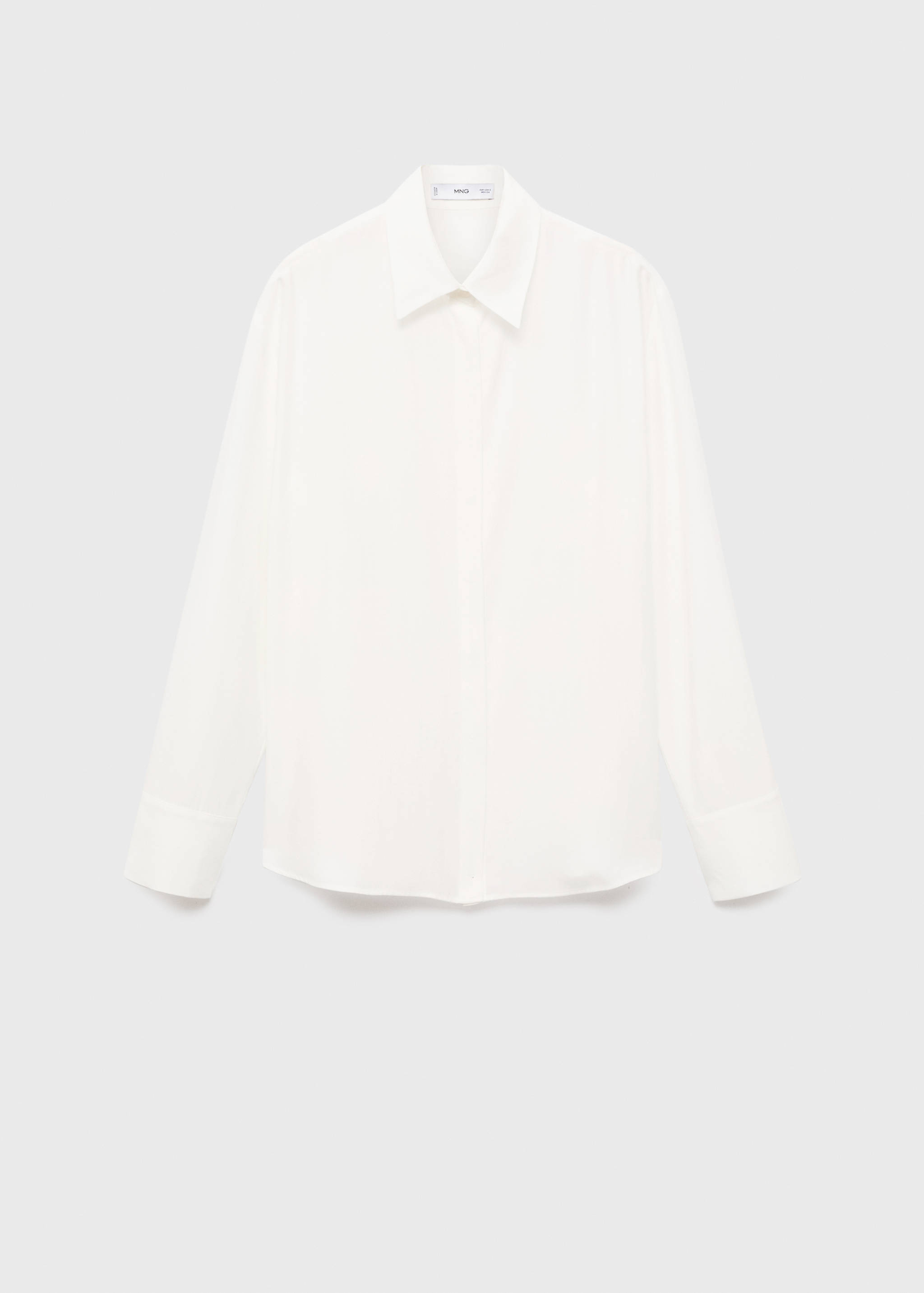 Lyocell ing rejtett gombokkal - Termék modell nélkül