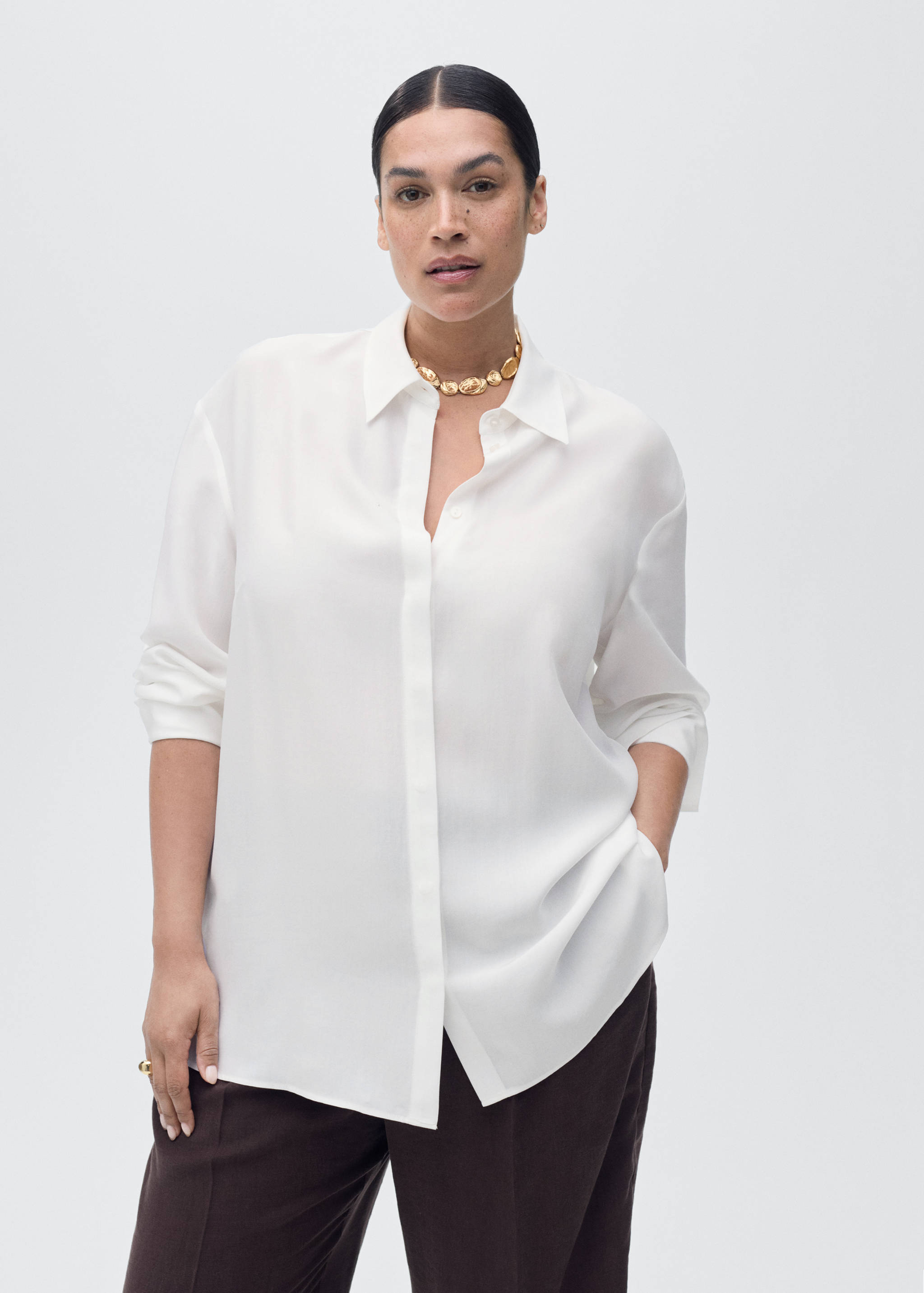 Lyocell ing rejtett gombokkal - A termék adatai 5