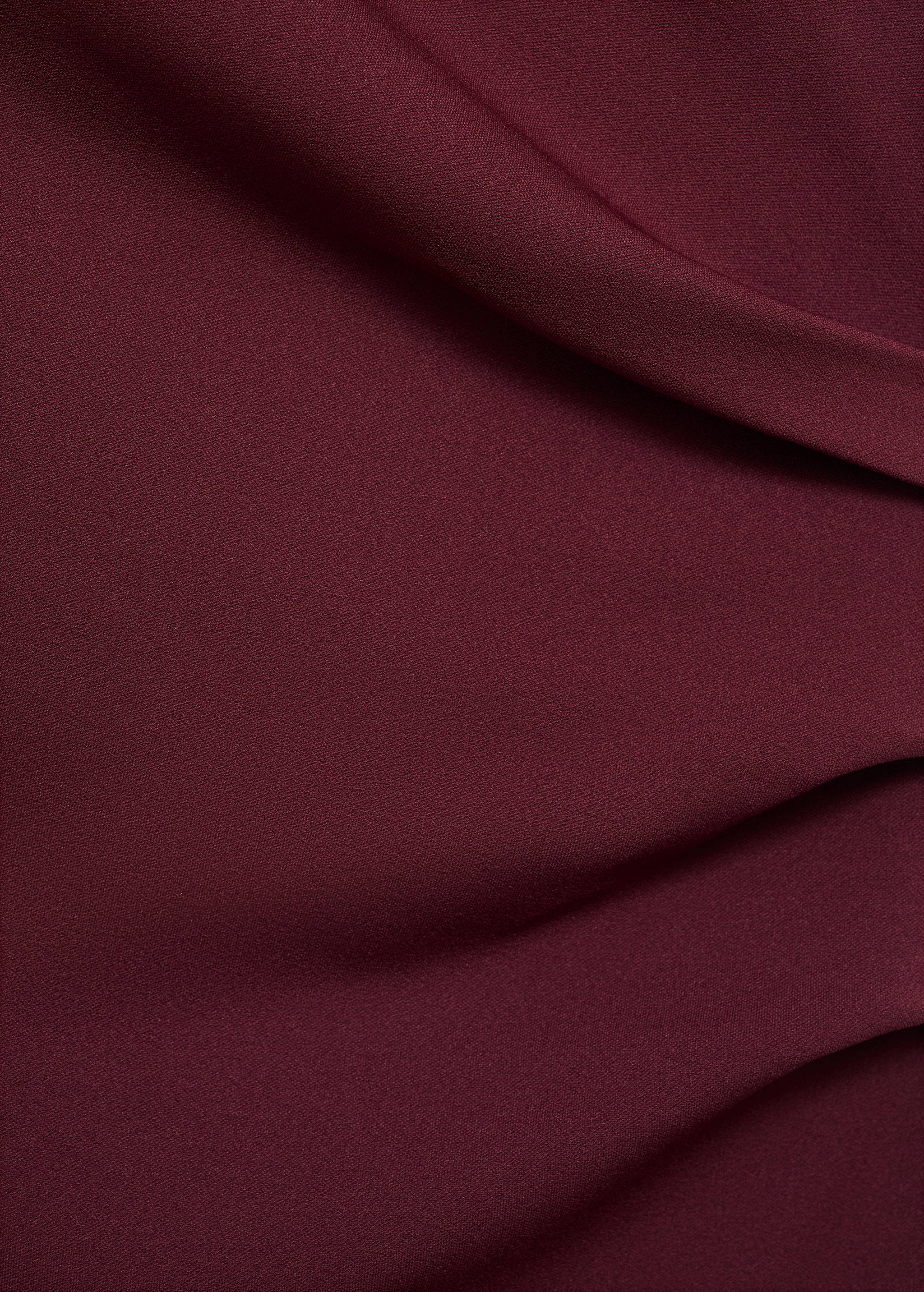 Vestido com pregas justo ao corpo - Pormenor do artigo 0