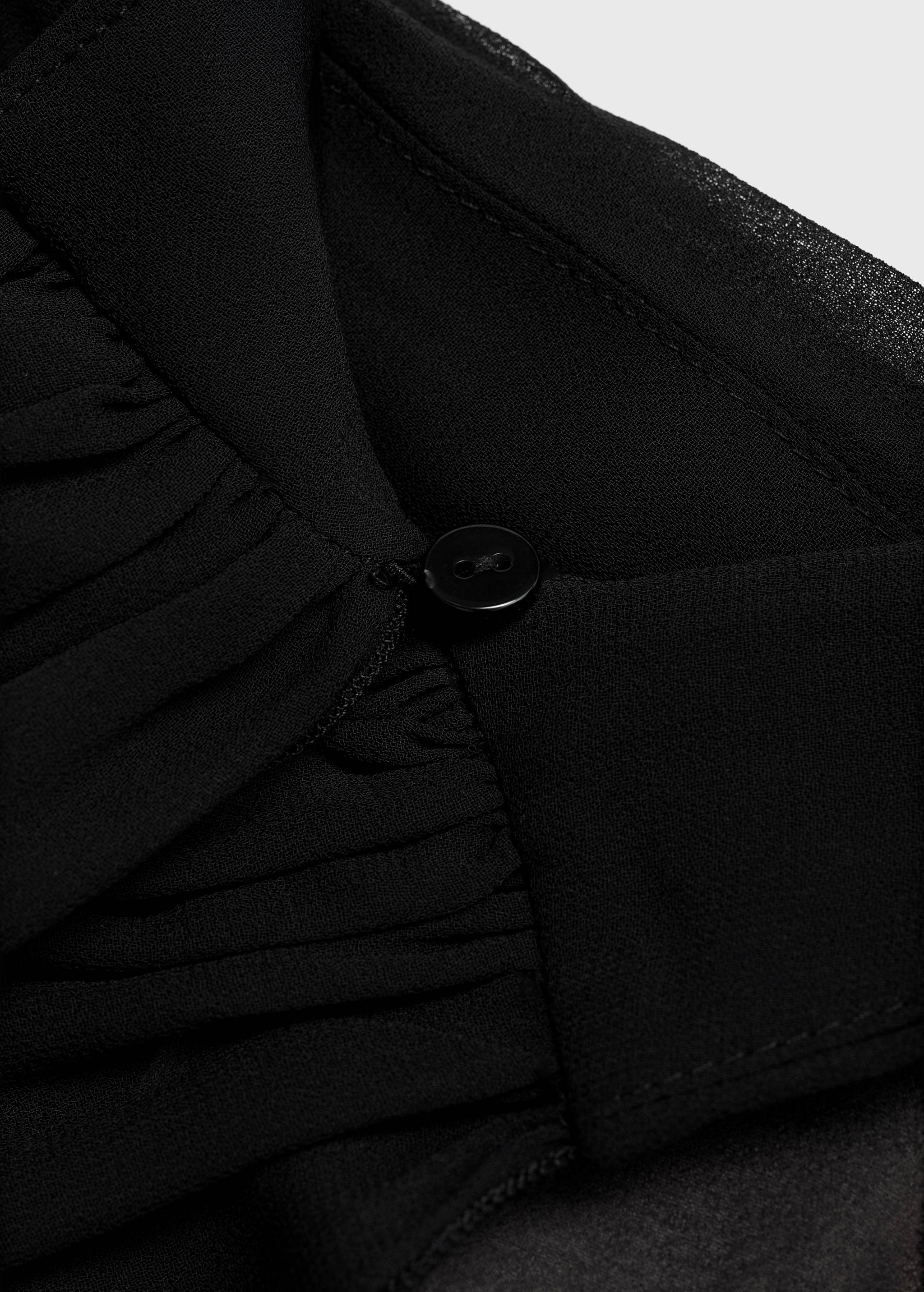 Halter-neck jumpsuit with scarf - Details of the article 8