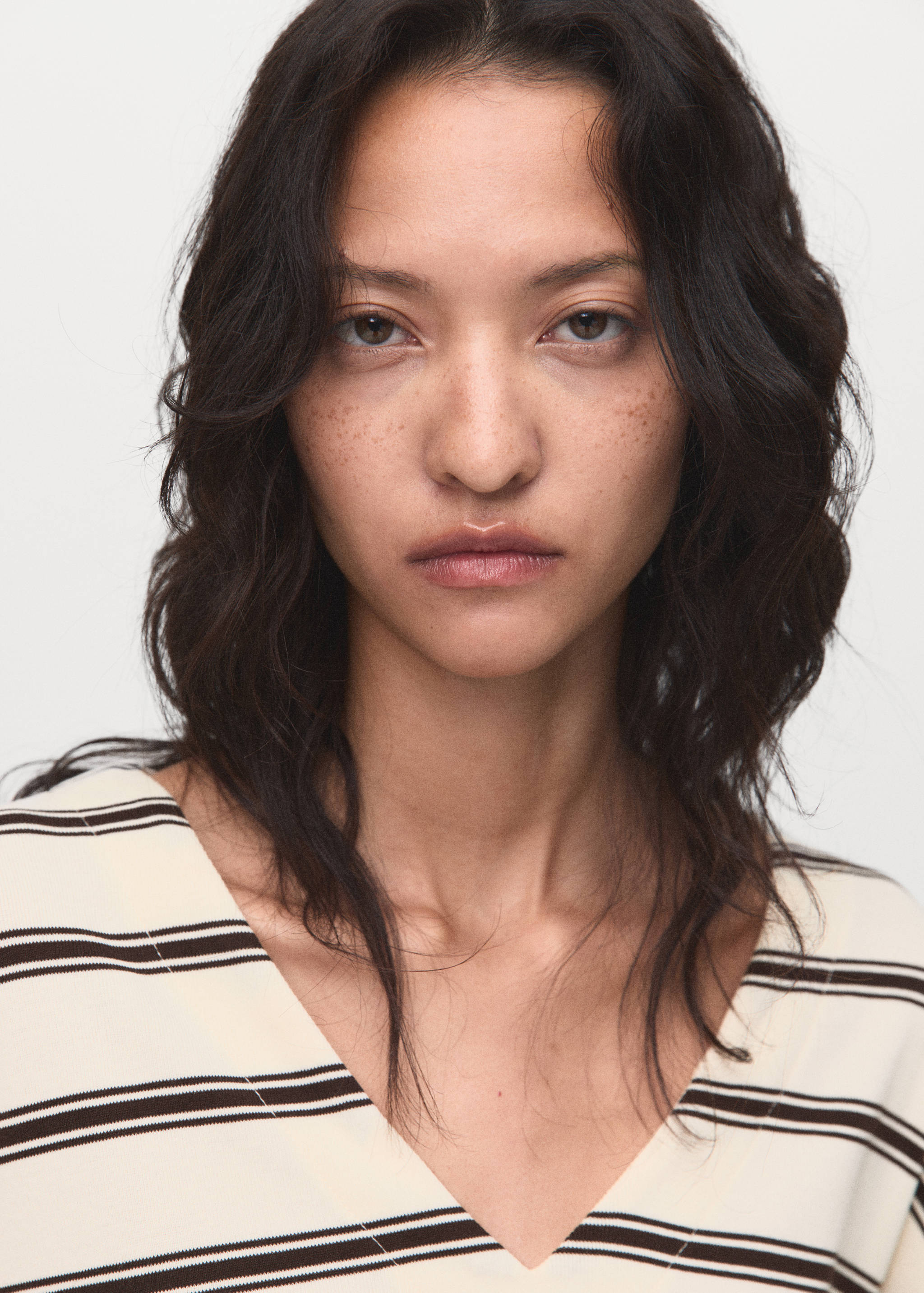 Gestreept katoenen sweatshirt - Detail van het artikel 1