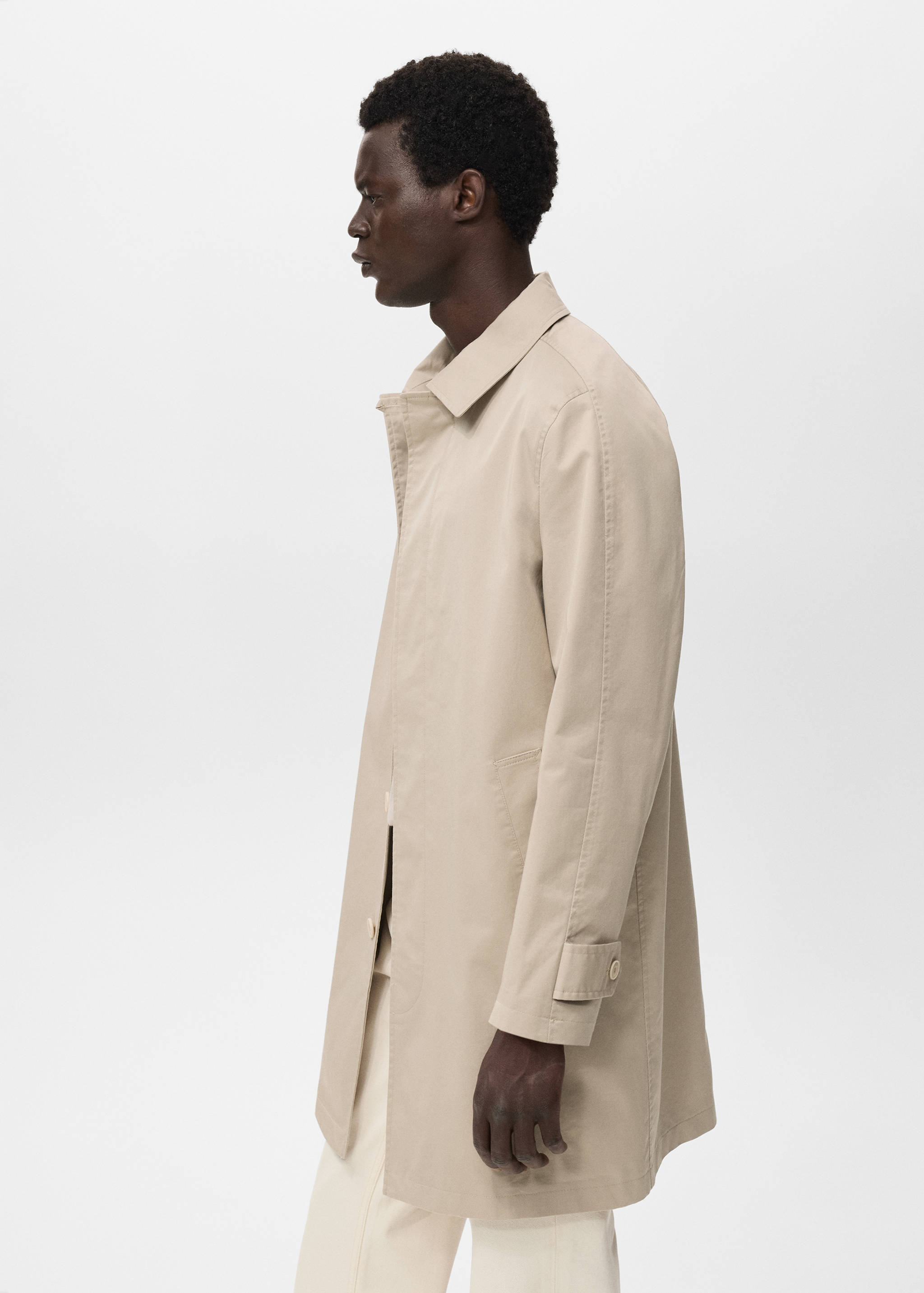 Classic water-repellent trench coat - Details of the article 6