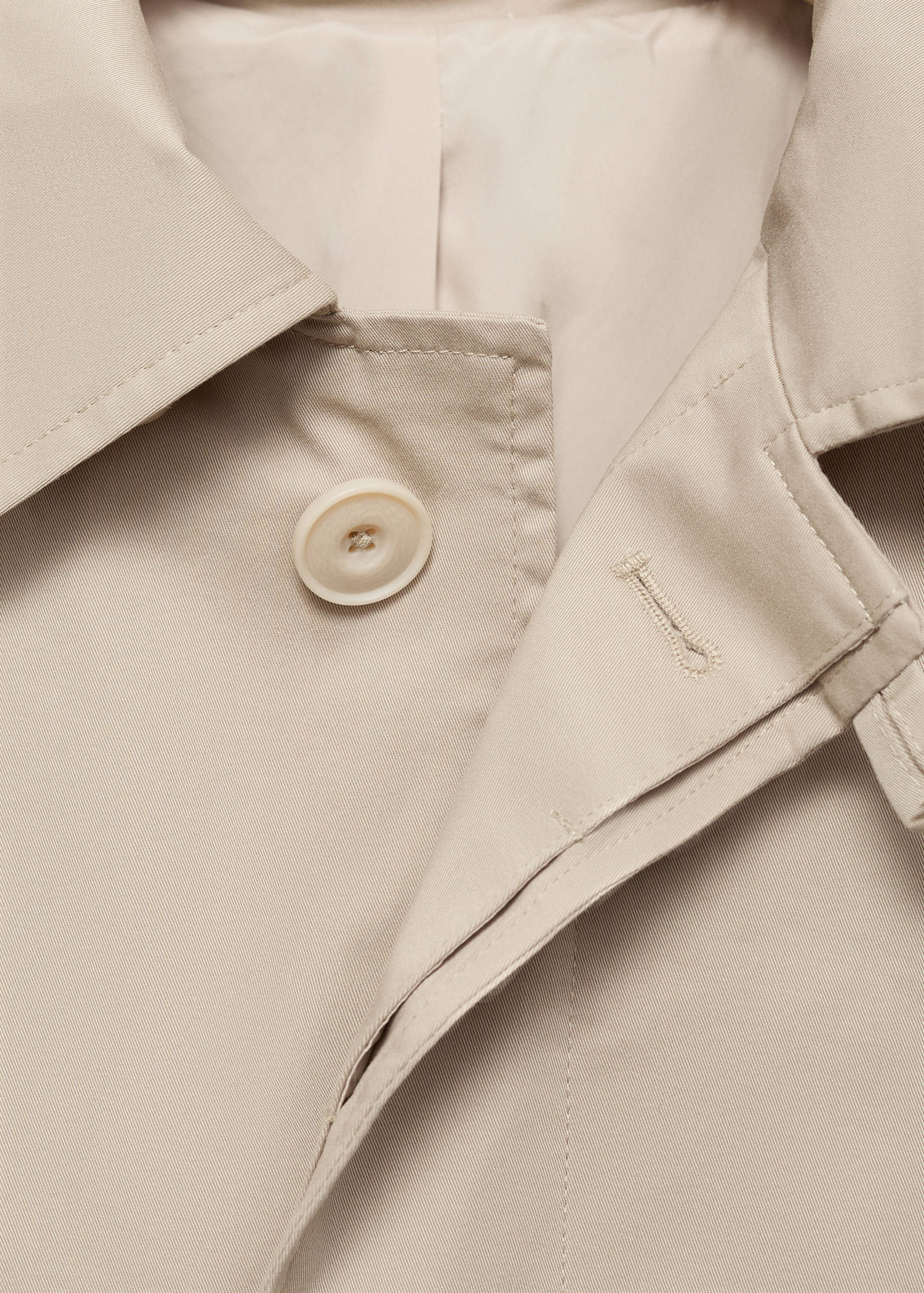 Classic water-repellent trench coat - Details of the article 8