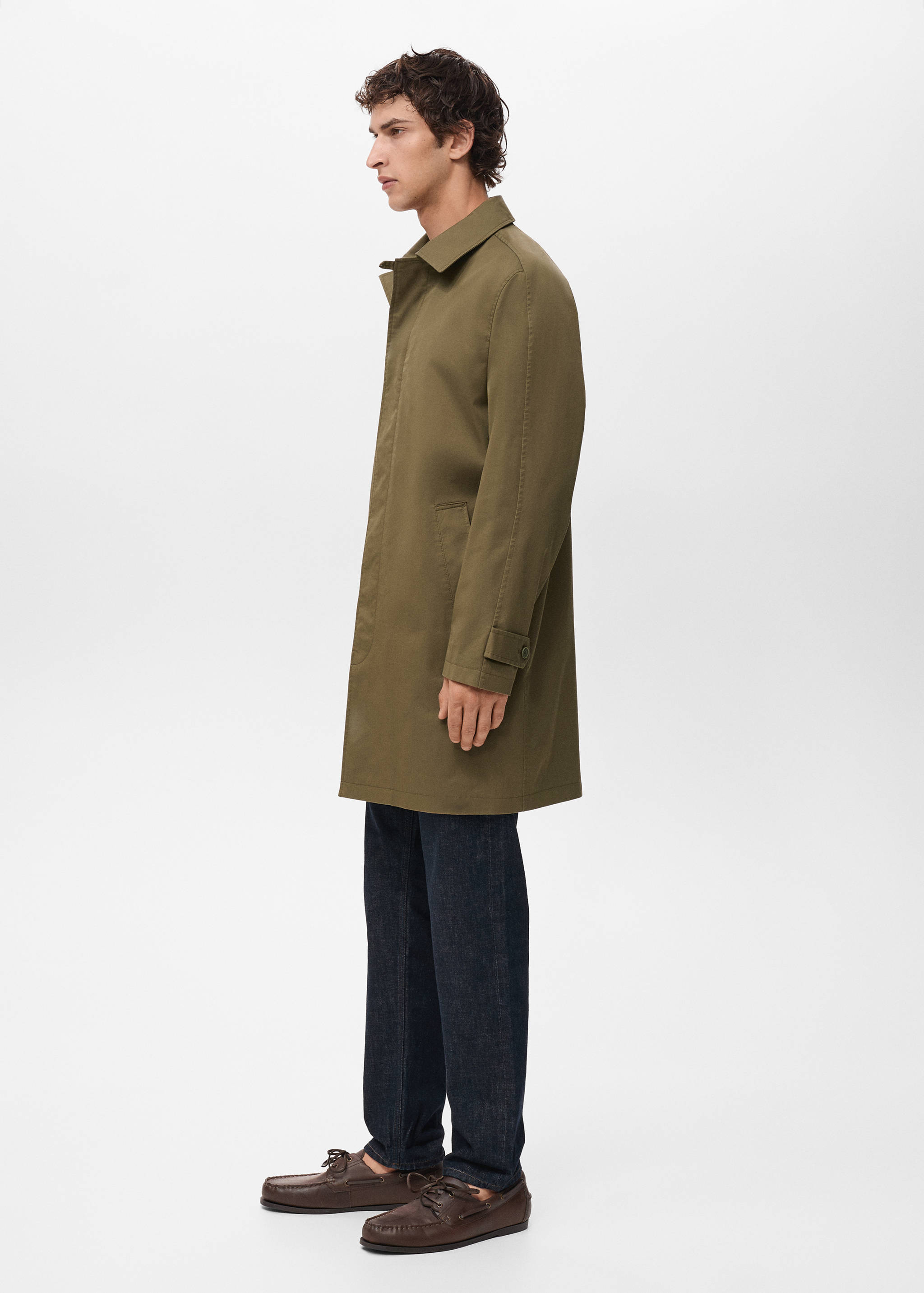 Classic water-repellent trench coat - Details of the article 2