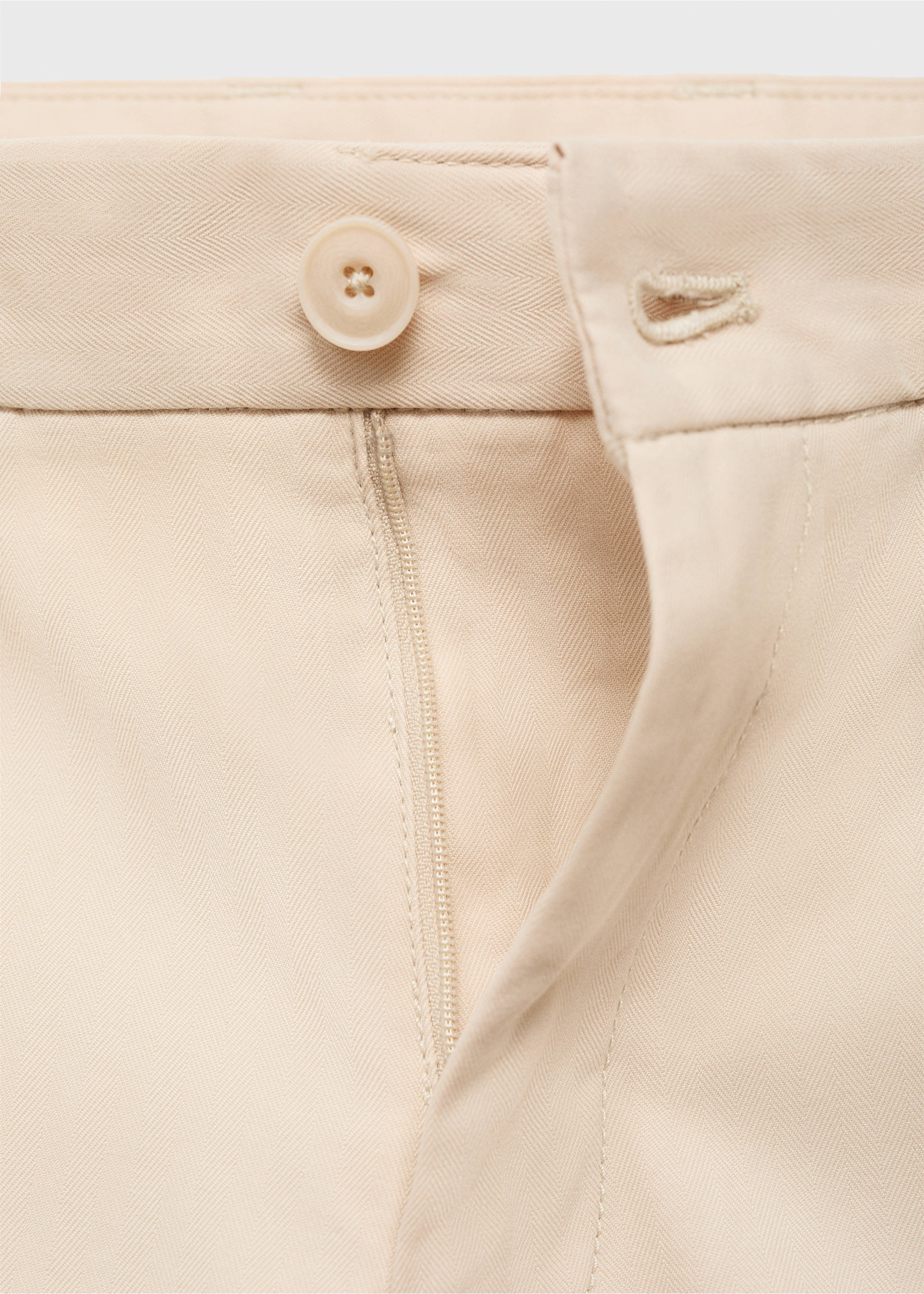 Pantalon cargo coton et lyocell - Détail de l'article 0, Beige. Ref: 17084404-00.