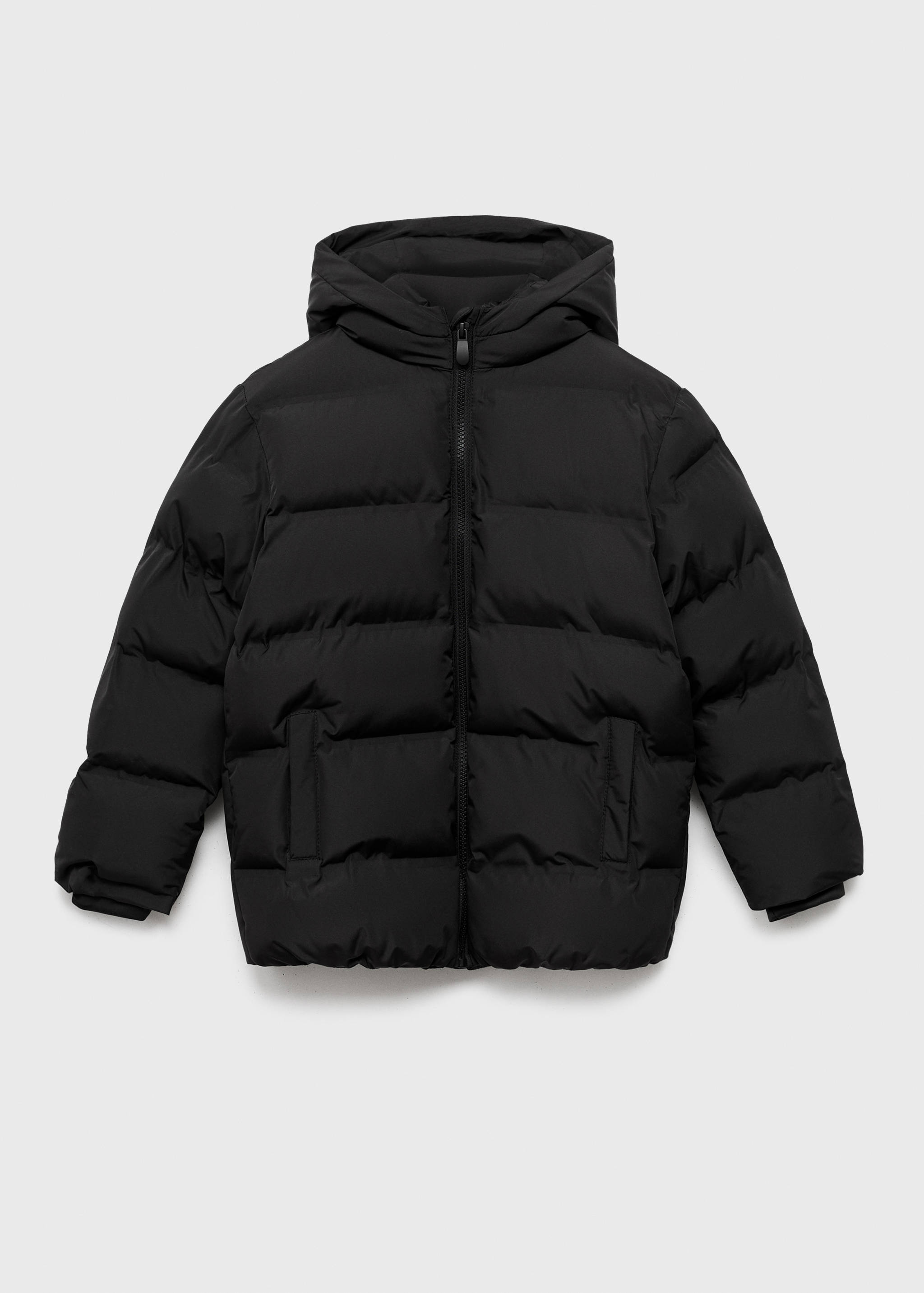 Hood puffer coat - Article without model
