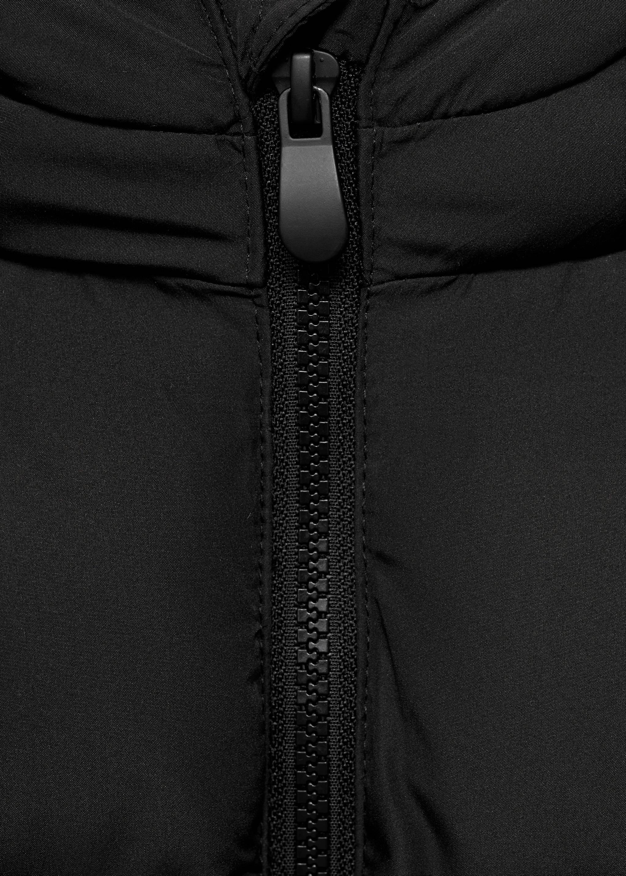 Hood puffer coat - Details of the article 0