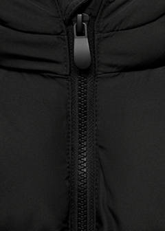 Hood puffer coat — Black 6