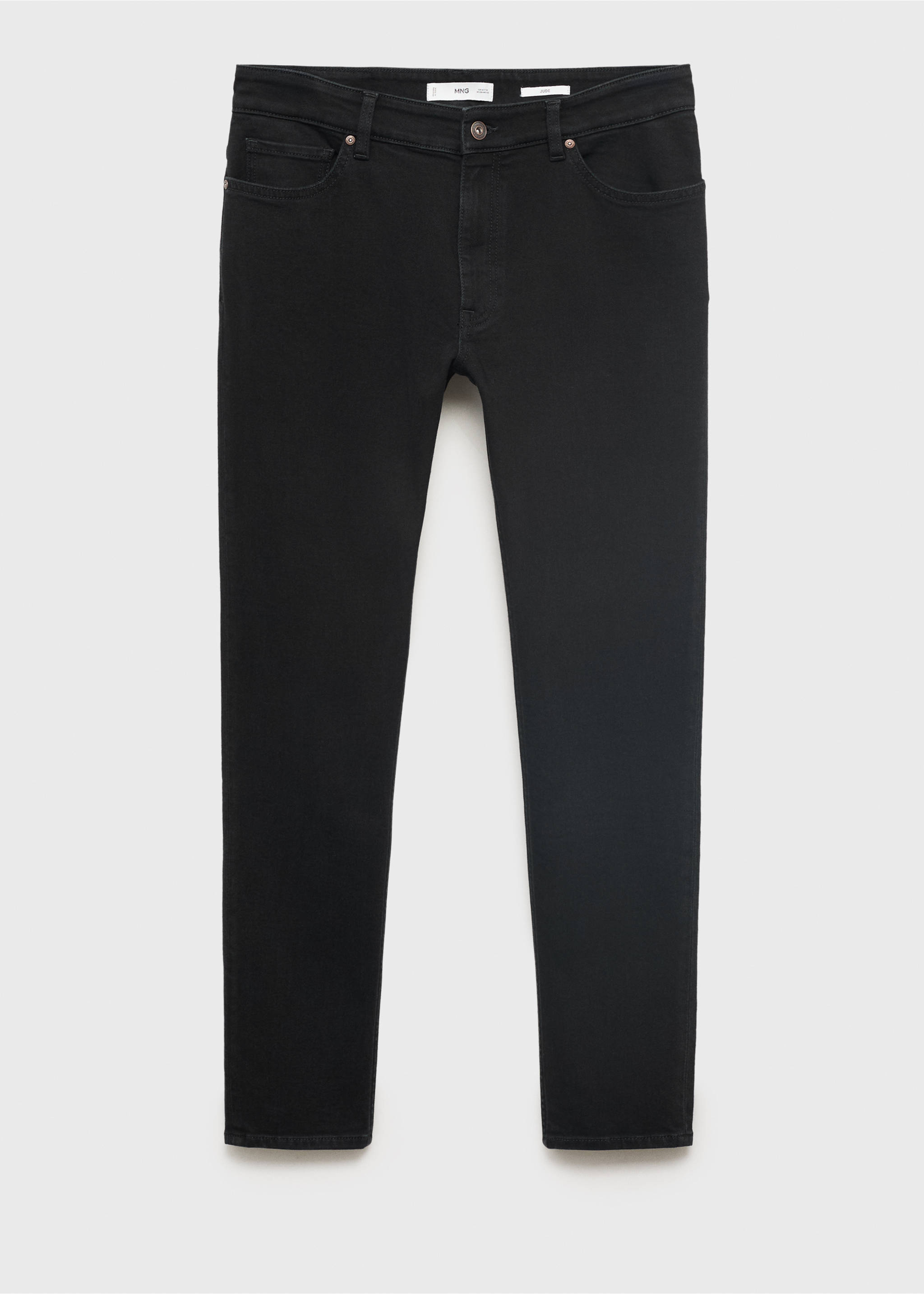 Jean Jude skinny-fit - Article sans modèle, Black denim. Ref: 17084407-00.