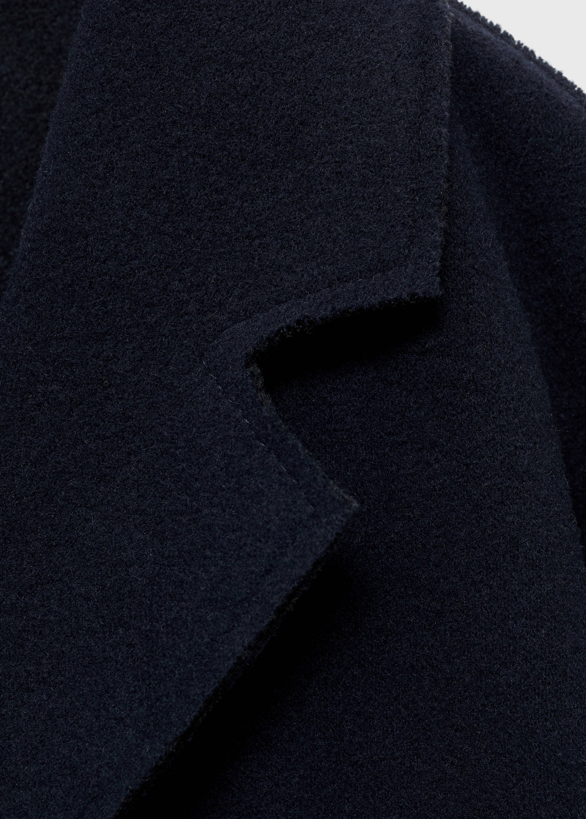 Flaušový kabát midi - Detail zboží 8