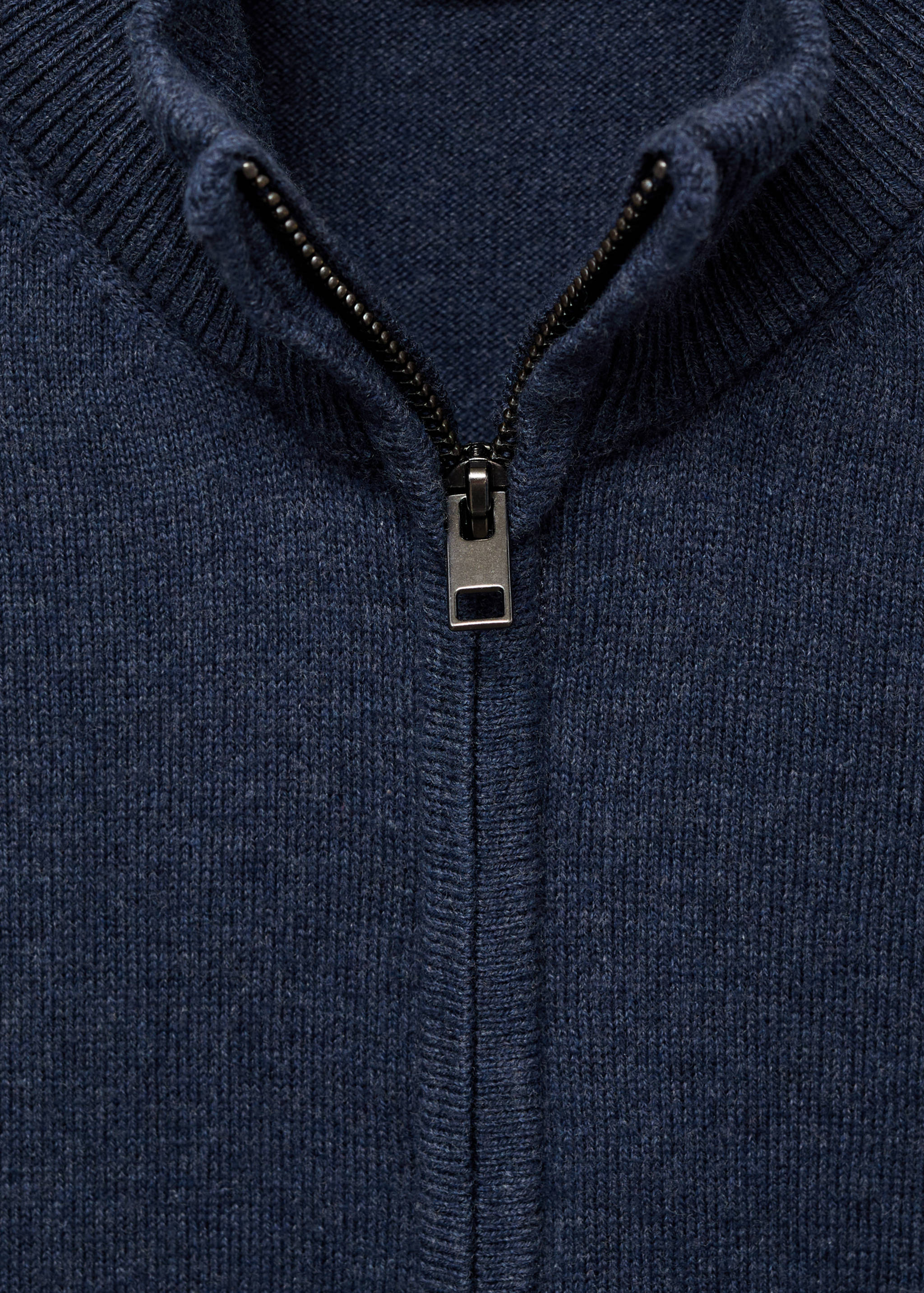 Zipped knit cardigan - Details of the article 8