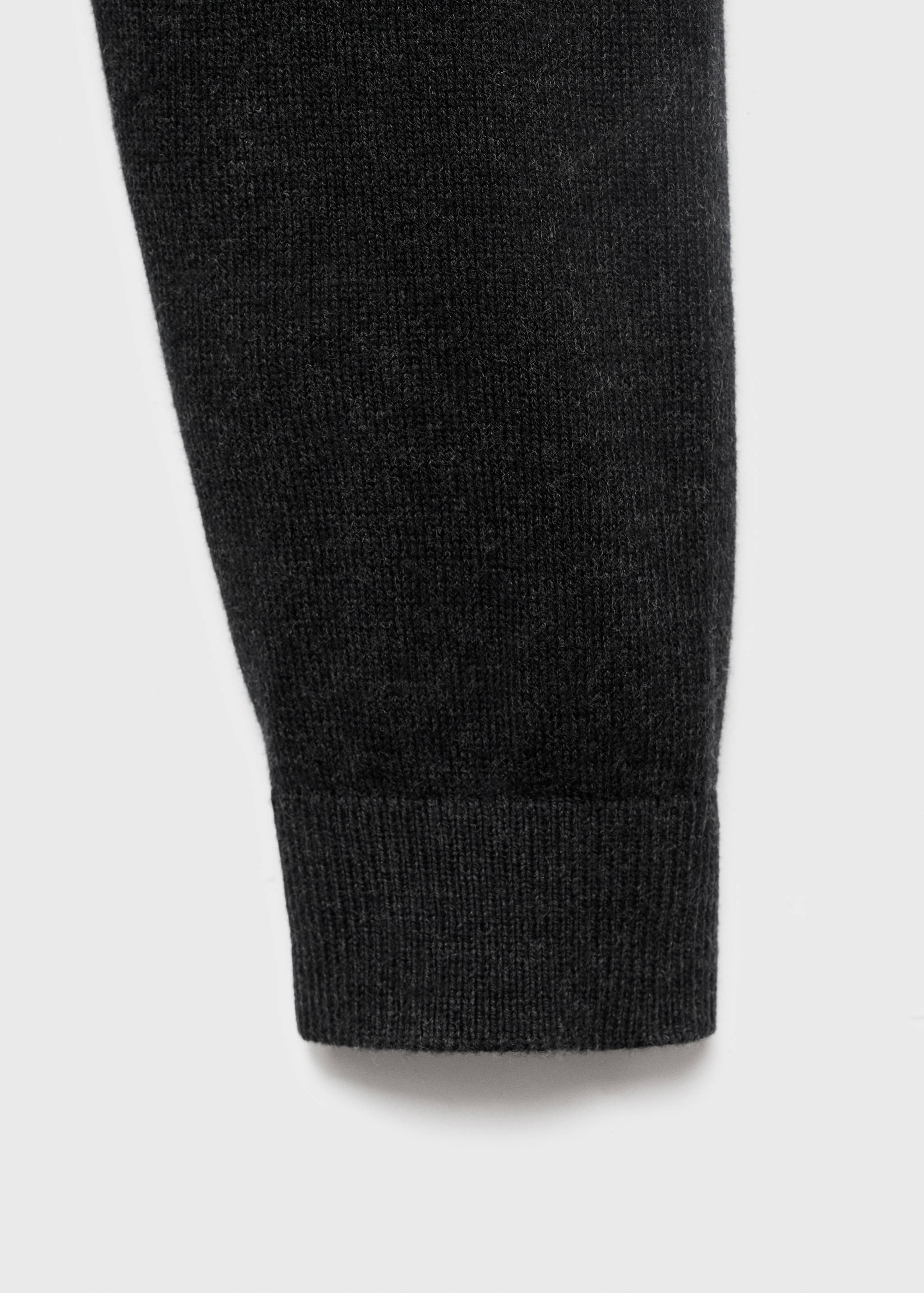 Zipped knit cardigan - Details of the article 0