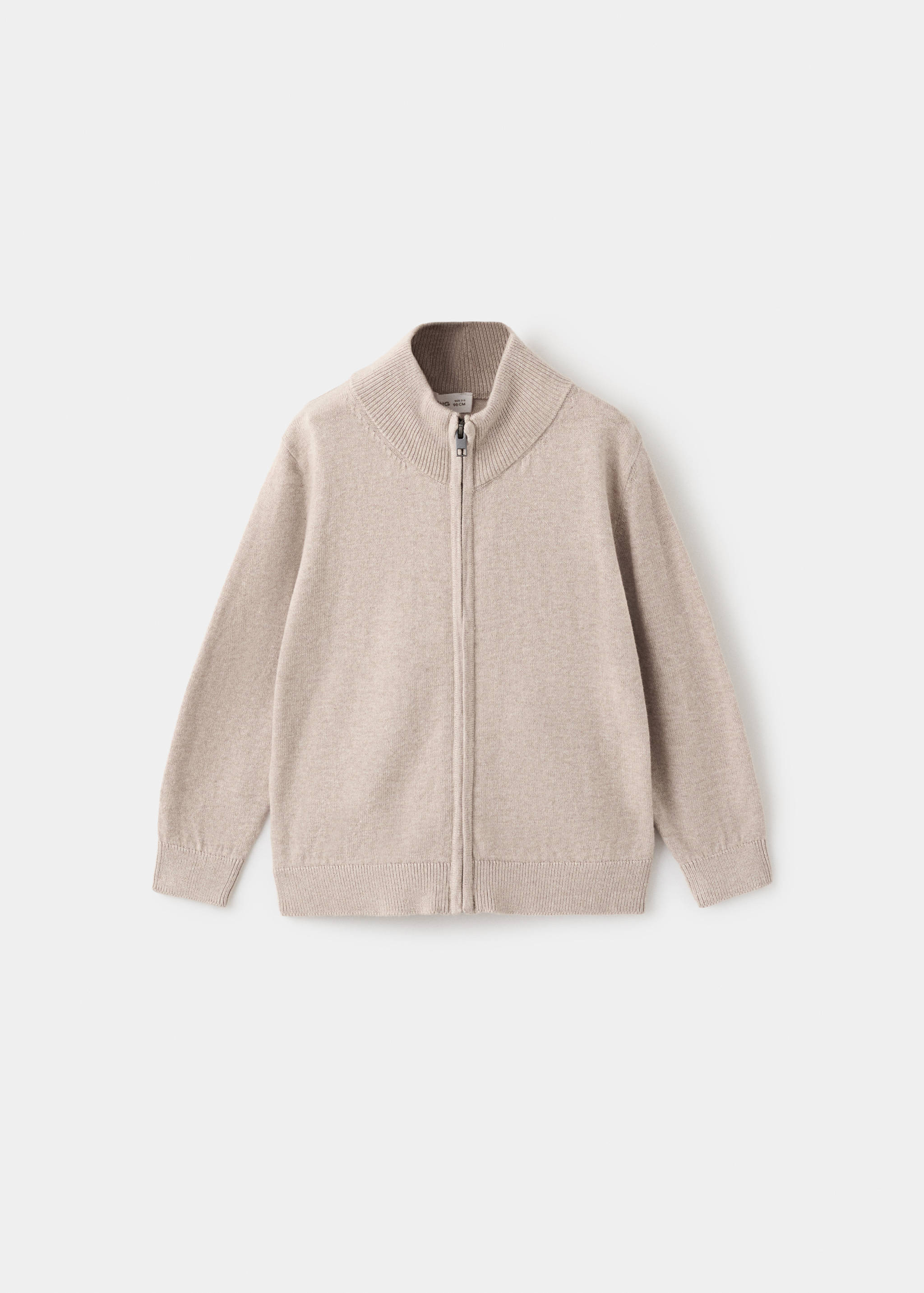 Cárdigan punto cremallera - Artículo sin modelo