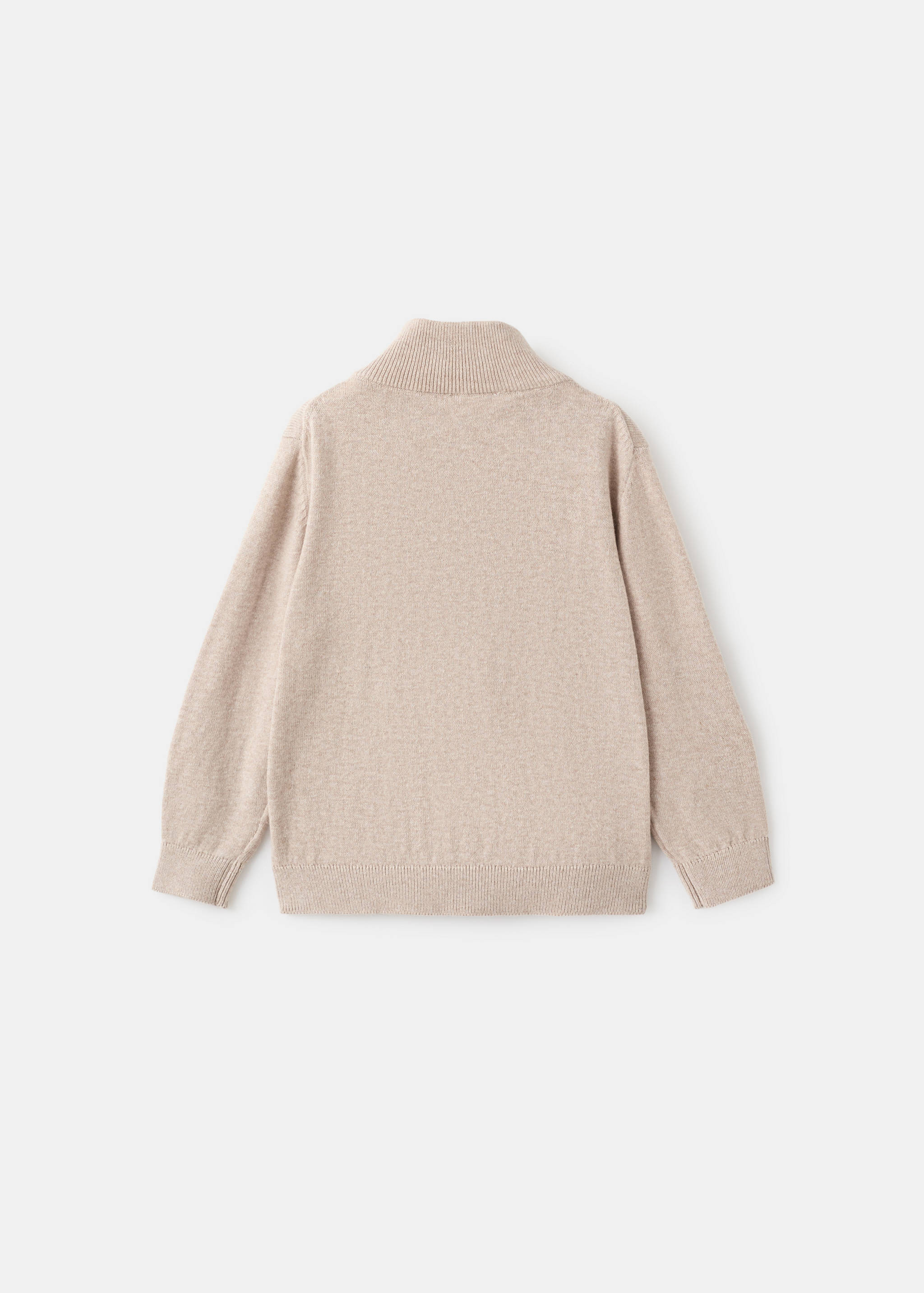 Cárdigan punto cremallera - Reverso del artículo